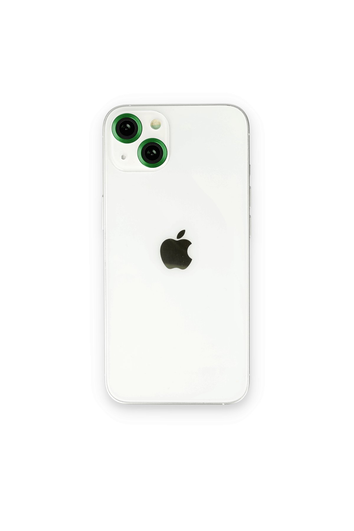 Newface iPhone 14 Plus Kılıf Liva Lens Silikon - Siyah