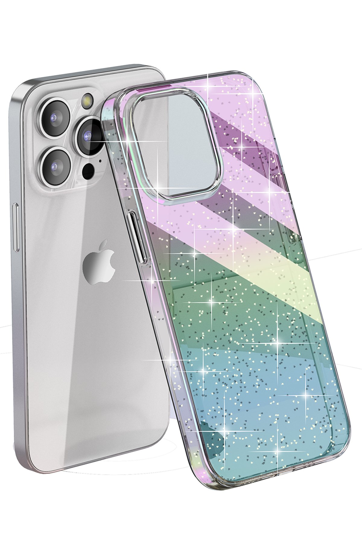 Newface iPhone 14 Pro Kılıf Volet Silikon - Beyaz