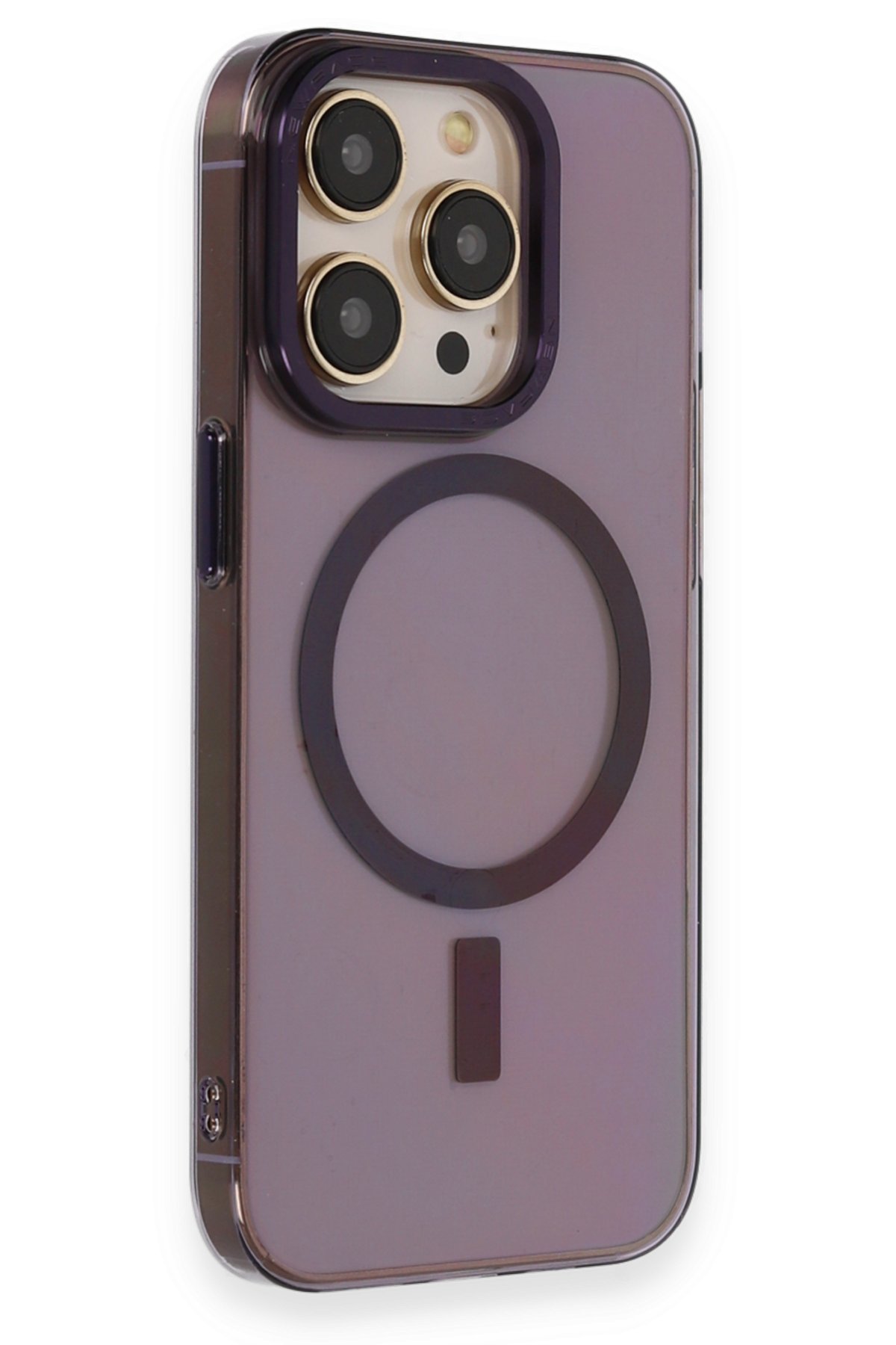 Newface iPhone 14 Pro Kılıf Auto Focus Karbon Kapak - Lacivert