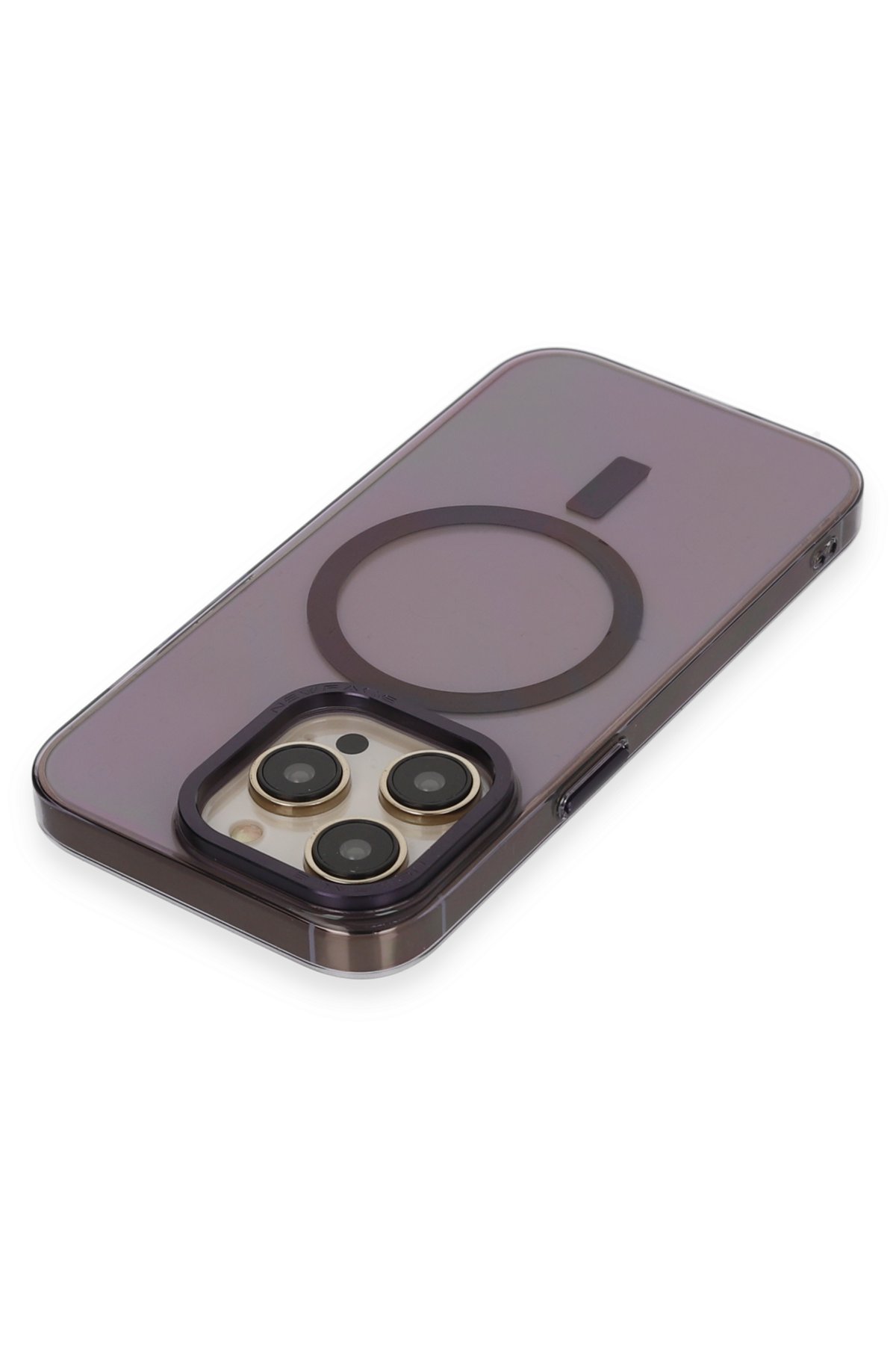 Newface iPhone 14 Pro Kılıf Auto Focus Karbon Kapak - Lacivert