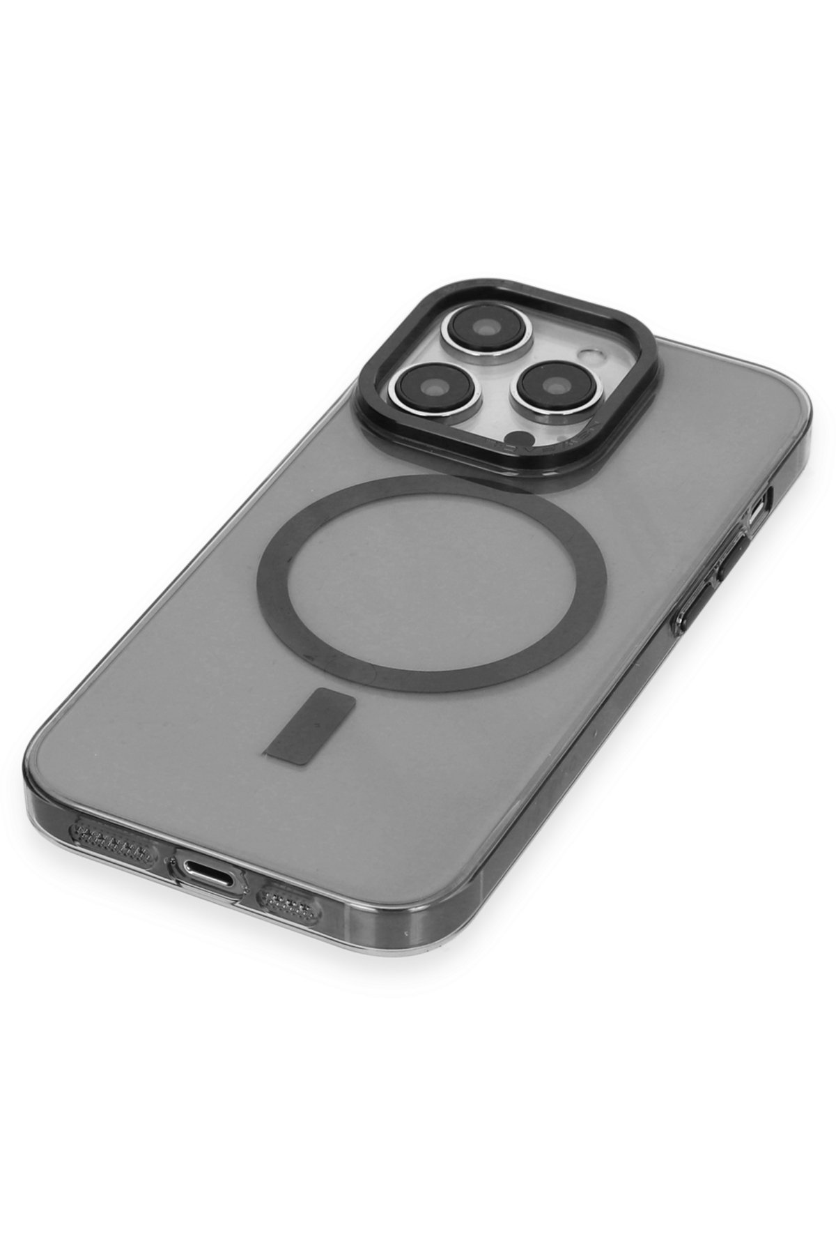 Newface iPhone 14 Pro Kılıf Grand Magneticsafe Kapak - Siyah