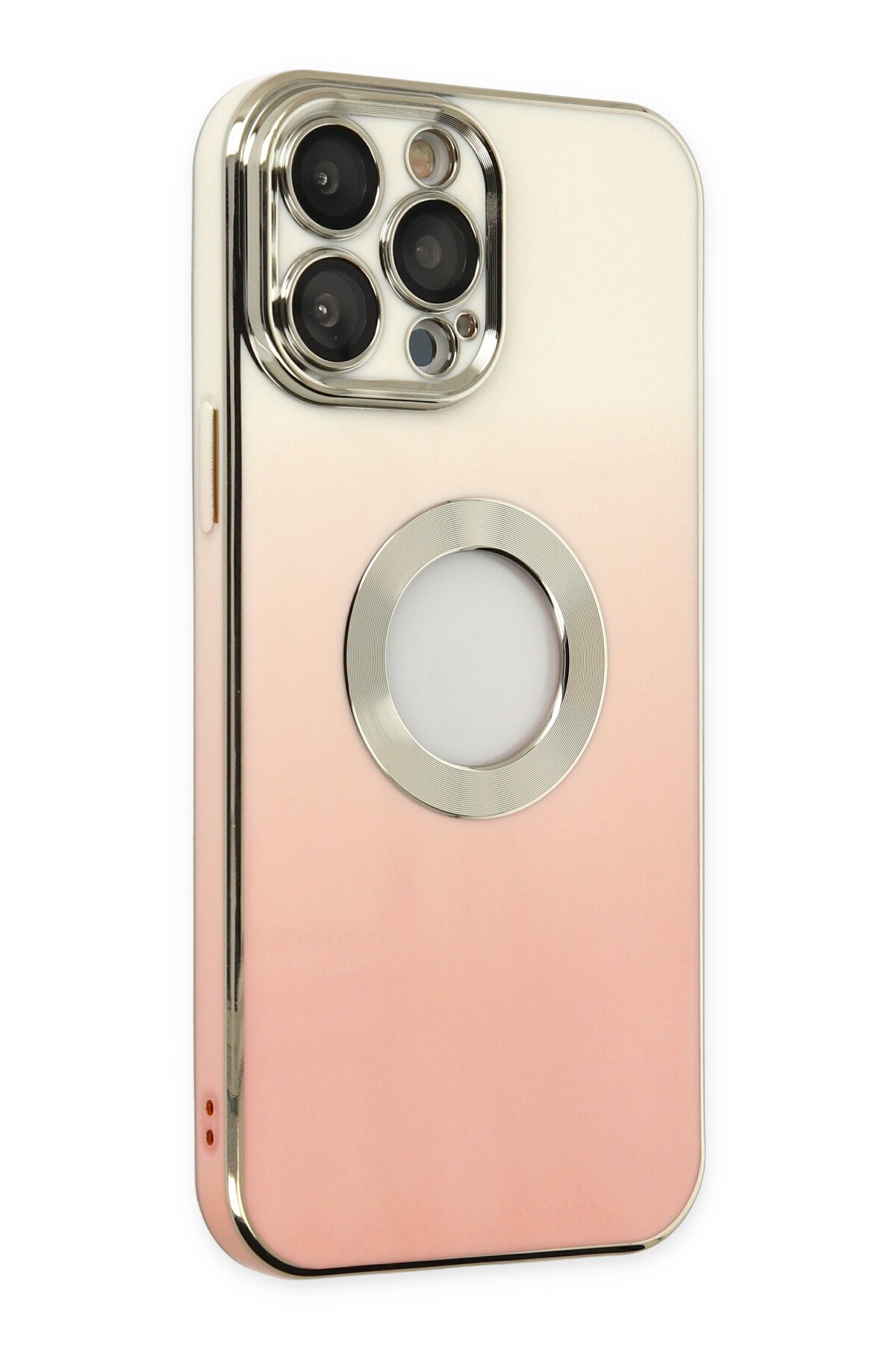 Newface iPhone 14 Pro Kılıf Kronos Magsafe Kapak - Rose Gold
