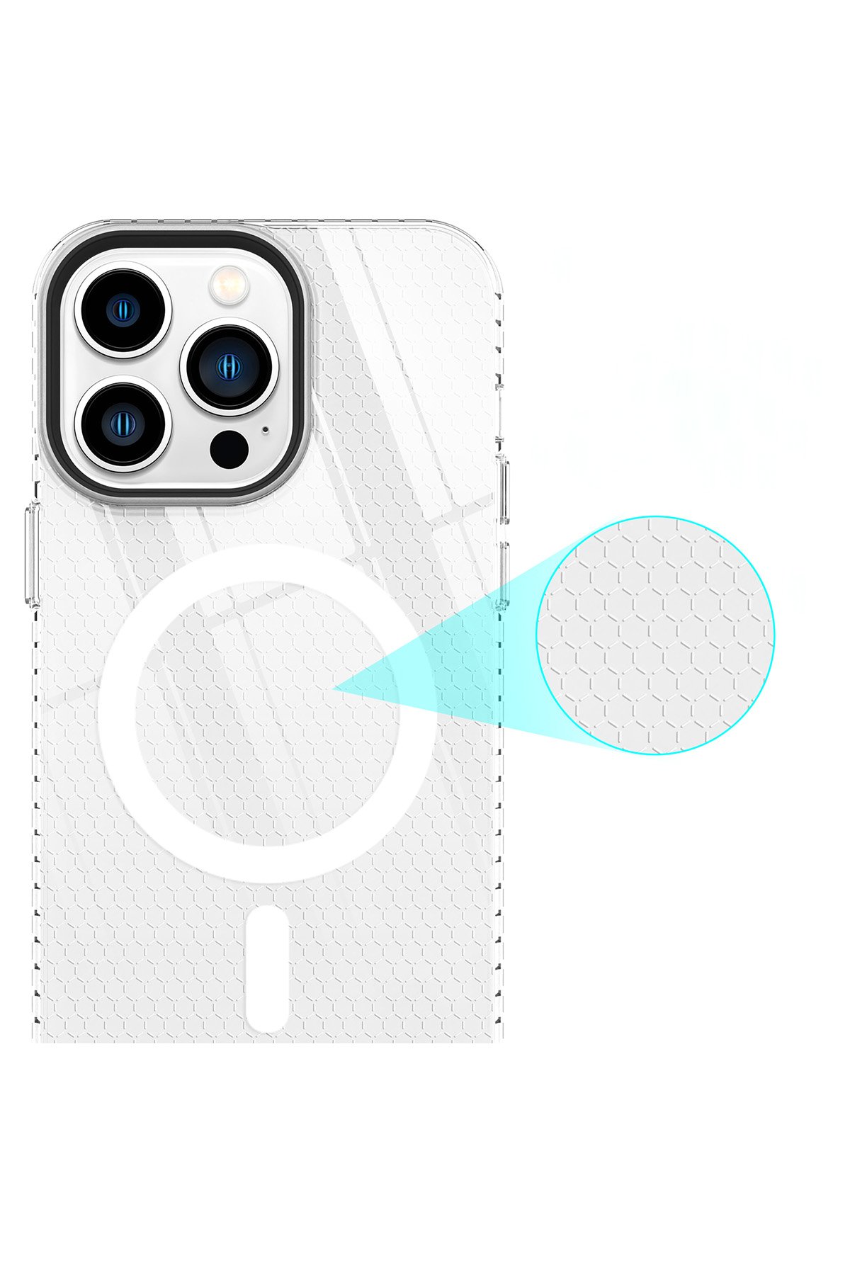 Newface iPhone 14 Pro Kılıf Troy Magsafe Kapak - Sarı