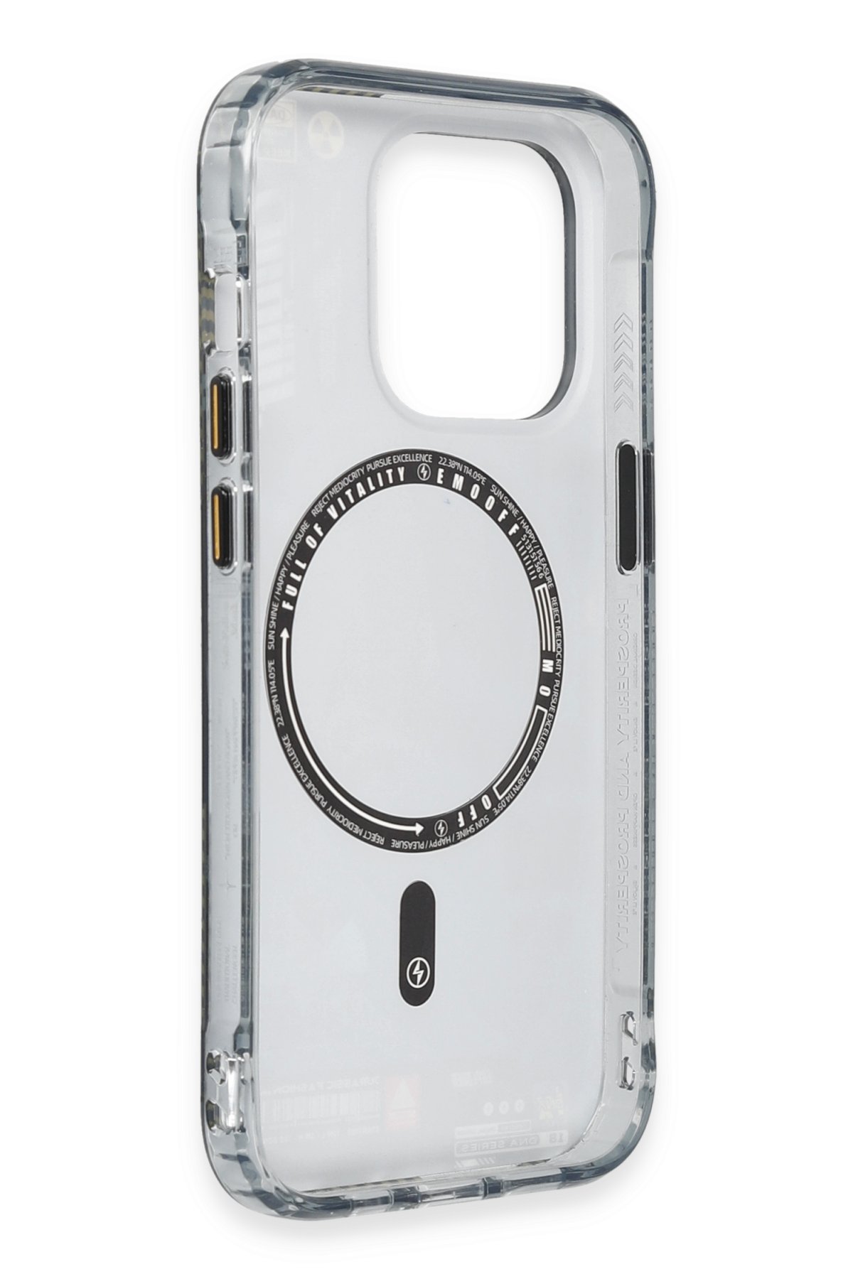 Keep Off iPhone 14 Pro Kılıf Clone Space Magsafe Kapak - Clone - 10