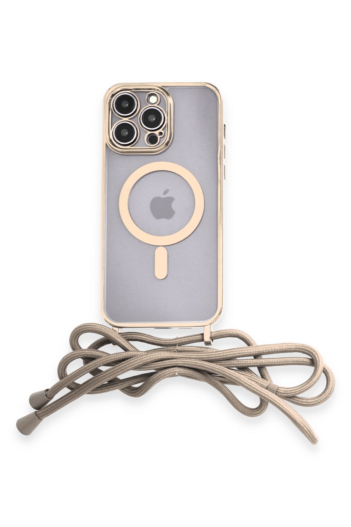 Newface iPhone 14 Pro Kılıf Dinamik Magneticsafe Silikon - Siyah