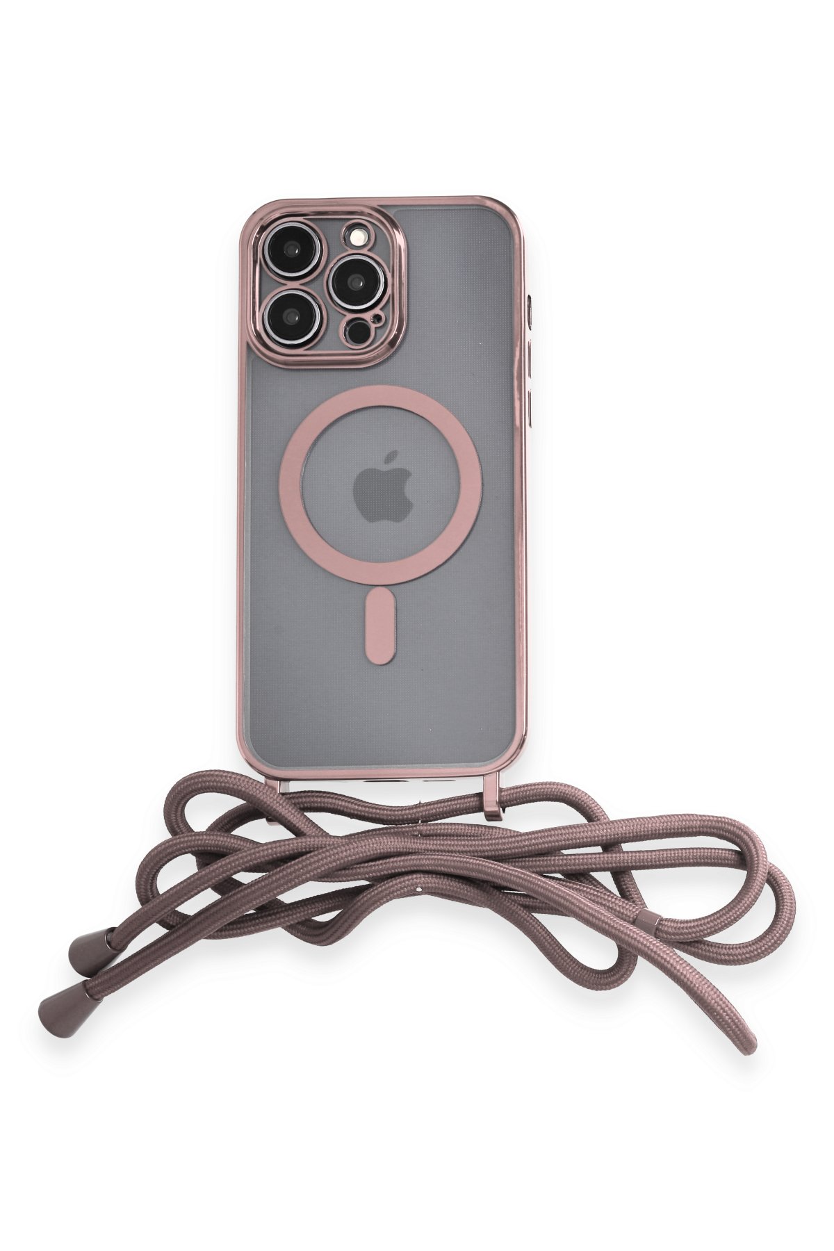 Newface iPhone 14 Pro Kılıf Airmax Silikon Kapak - Derin Mor