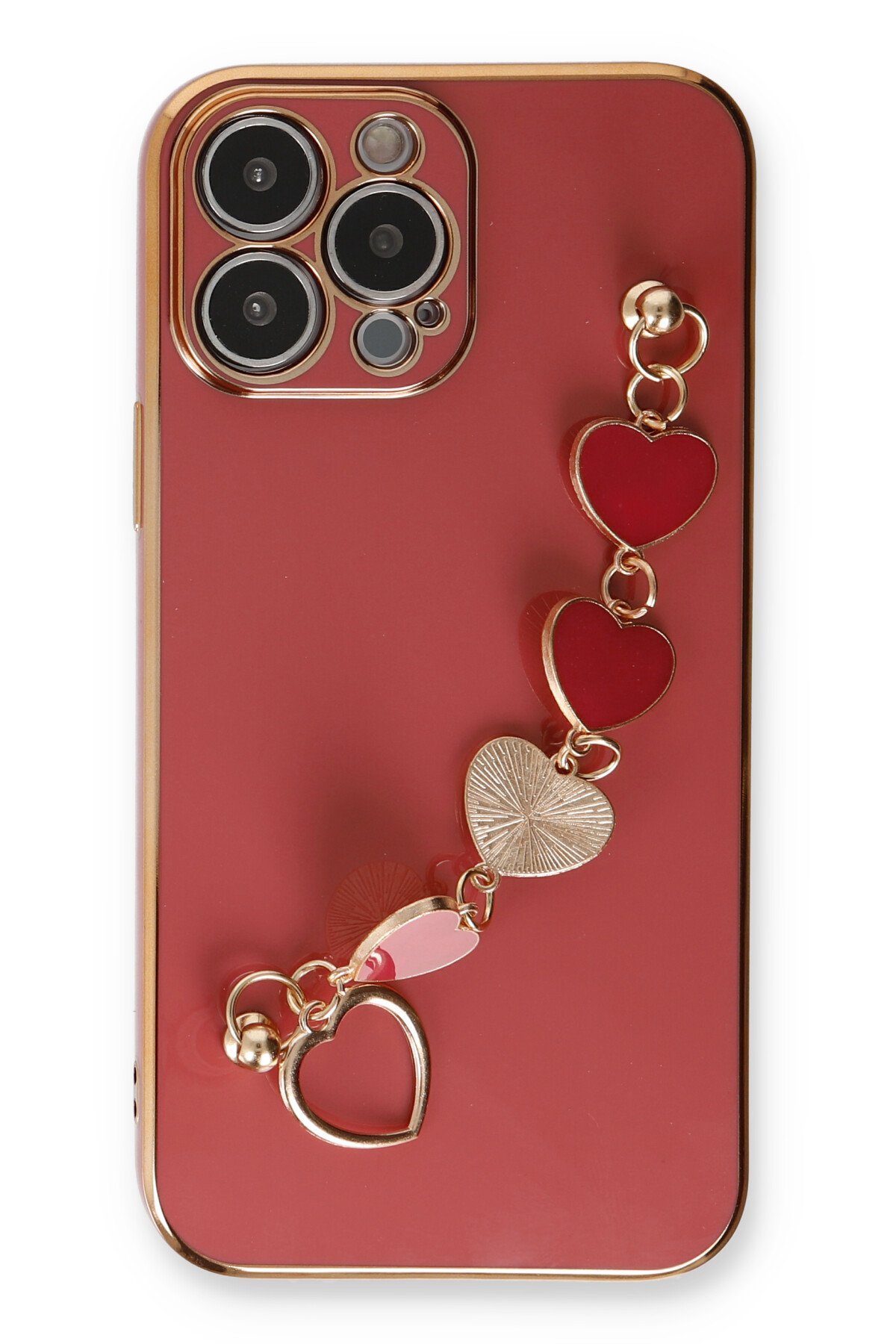 Newface iPhone 14 Pro Kılıf Montreal Yüzüklü Silikon Kapak - Yeşil