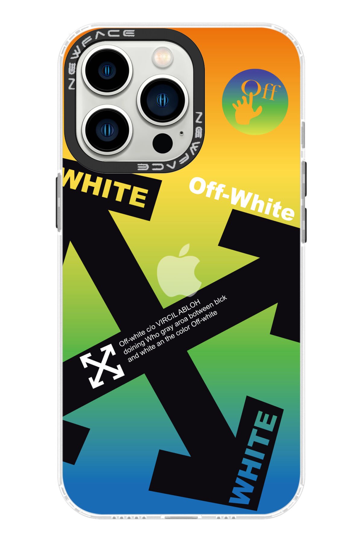 Newface iPhone 14 Pro Kılıf Razer Lensli Silikon - Siyah