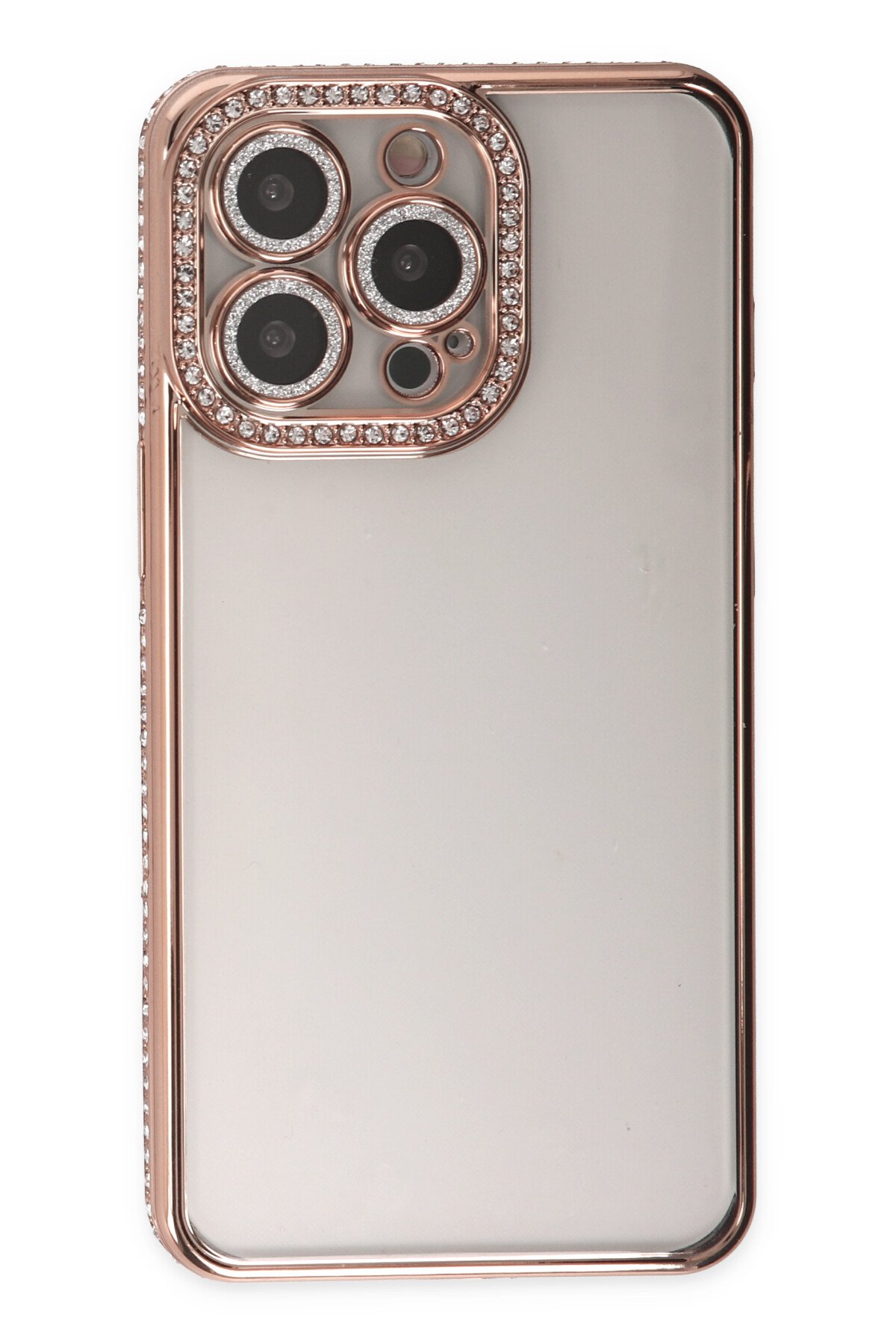 Newface iPhone 14 Pro Kılıf Moshi Lens Magneticsafe Silikon - Sierra Blue