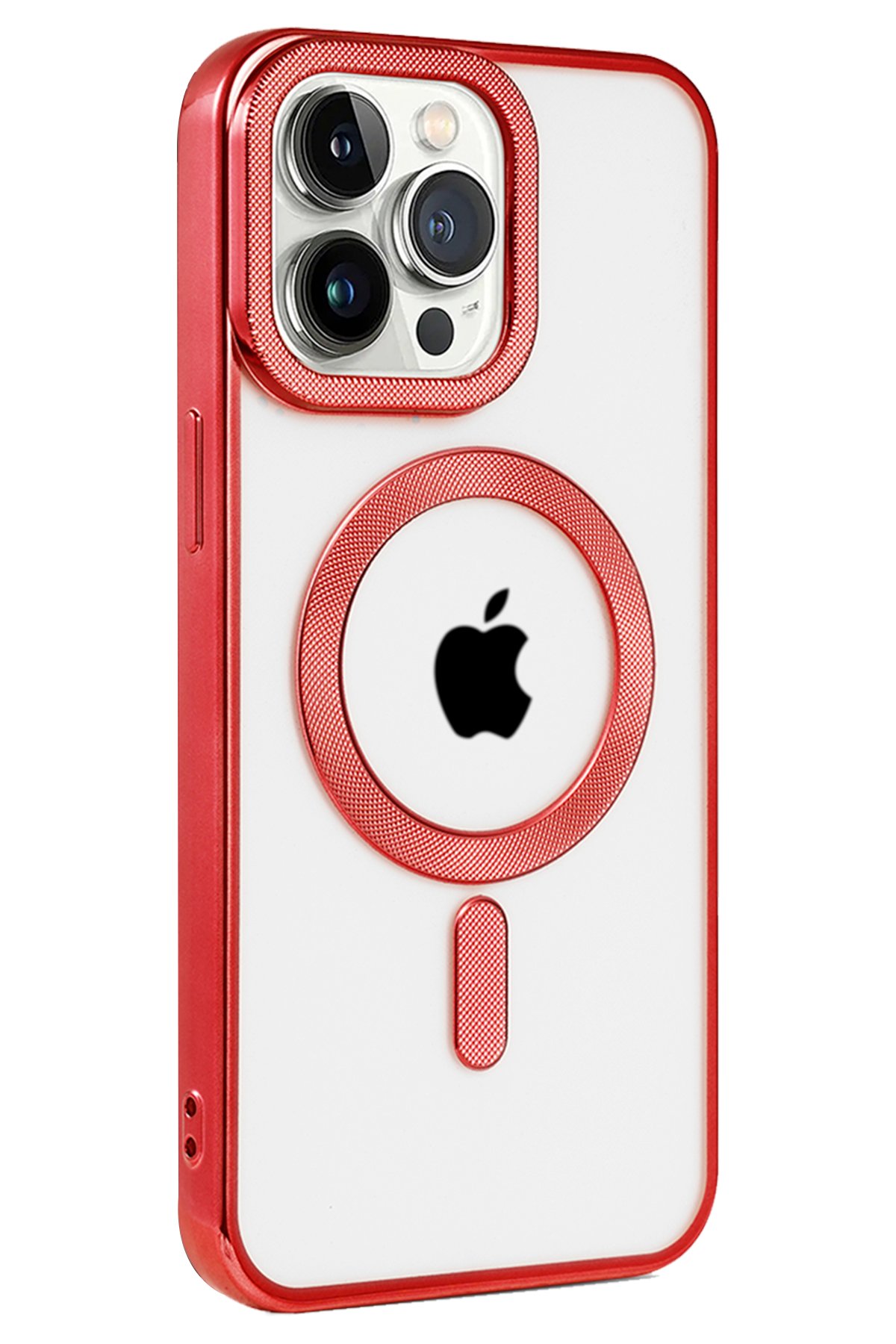 Newface iPhone 14 Pro Kılıf Ozzi Magsafe Deri Kapak - Siyah