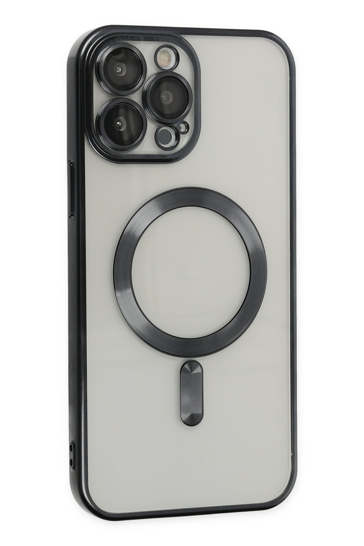 Newface iPhone 14 Pro Kılıf Power Silikon - Lila