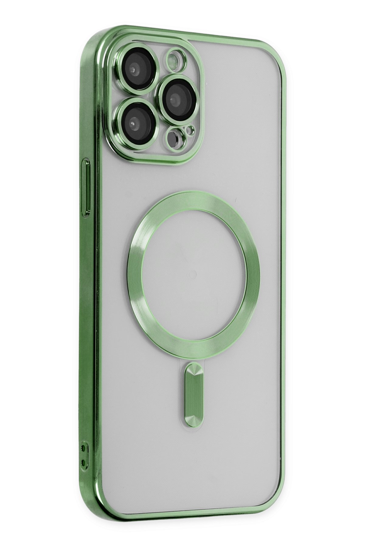 Newface iPhone 14 Pro Kılıf Glow Magsafe Kapak - Pembe