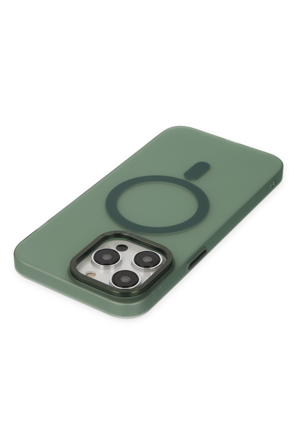 Newface iPhone 14 Pro Kılıf Magneticsafe Lazer Silikon - Mor
