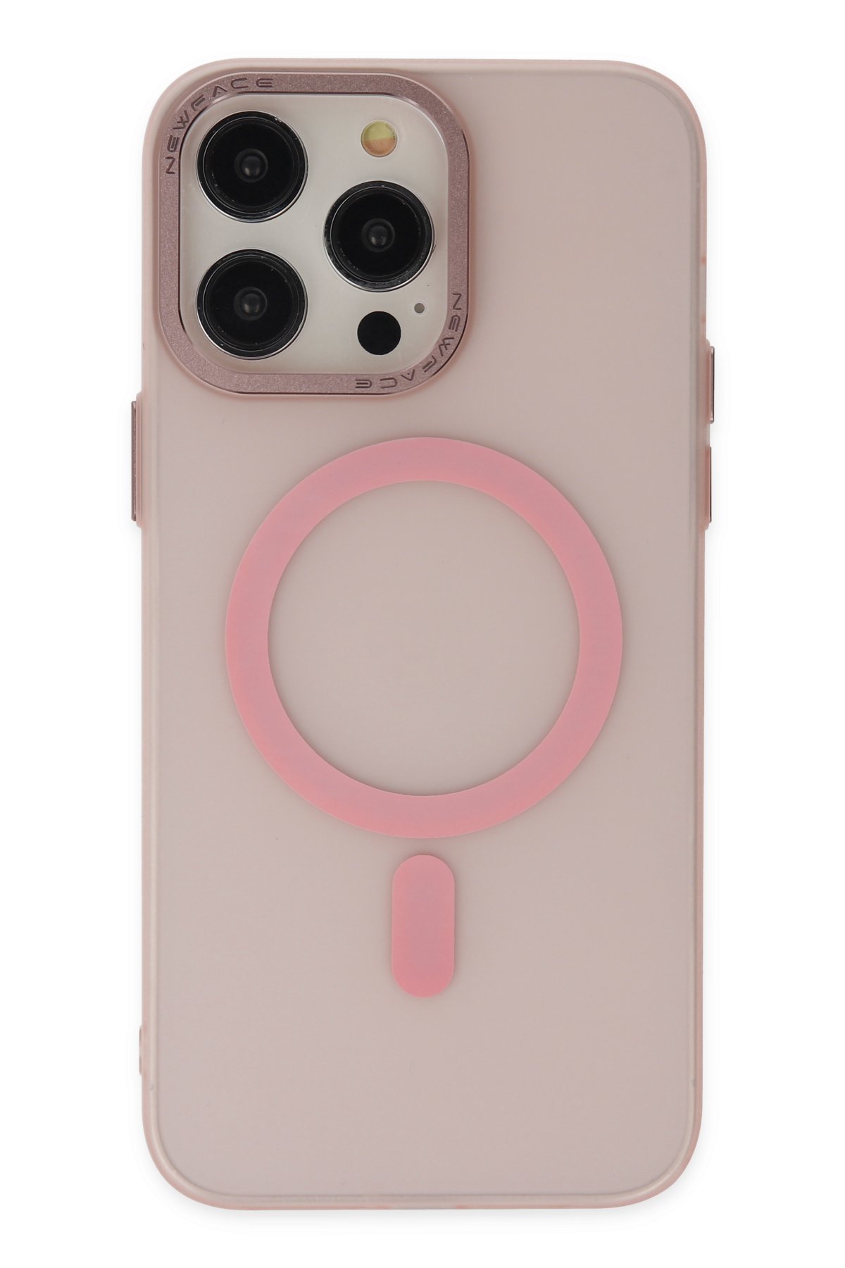 Newface iPhone 14 Pro Kılıf Element Silikon - Pembe