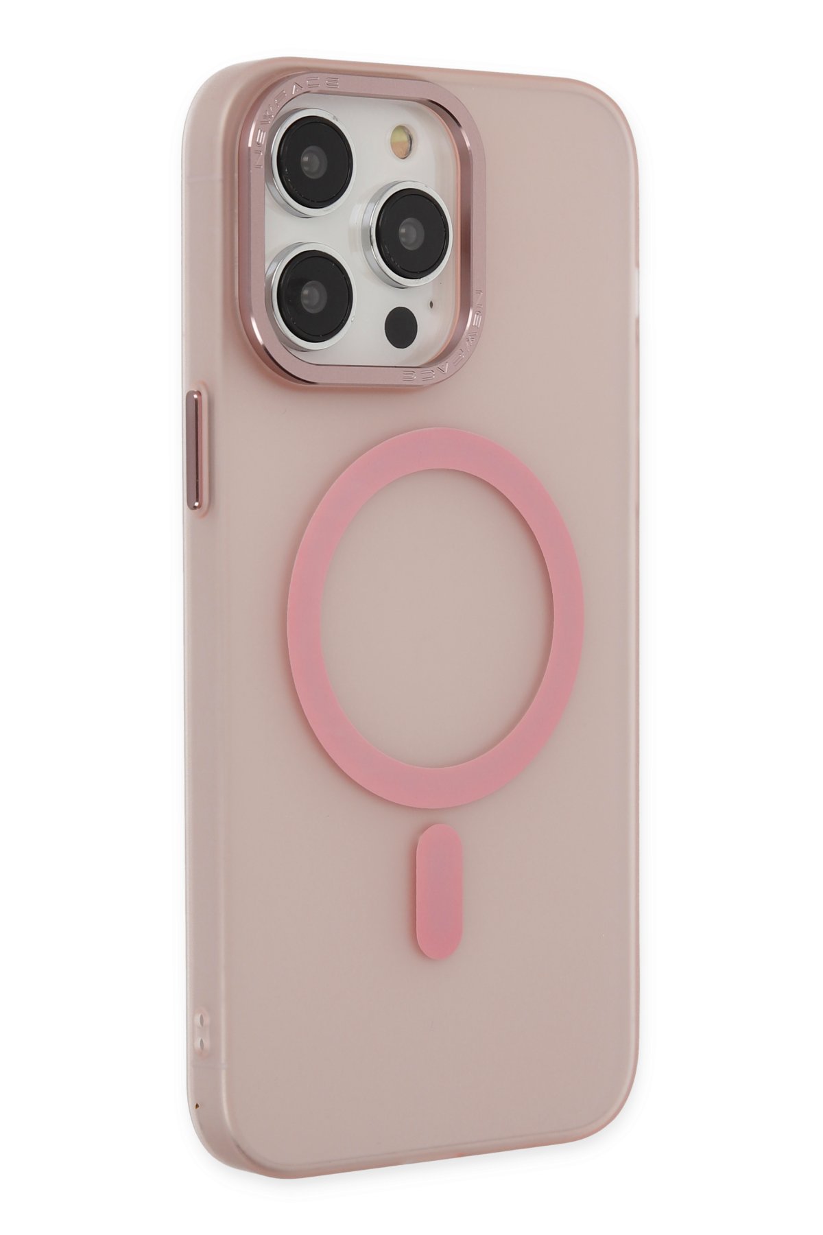 Newface iPhone 14 Pro Kılıf Element Silikon - Pembe