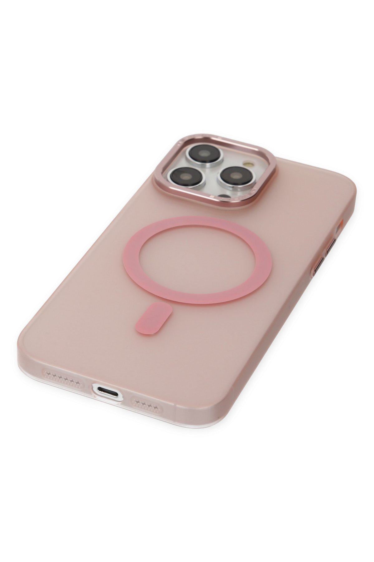 Newface iPhone 14 Pro Kılıf Element Silikon - Pembe