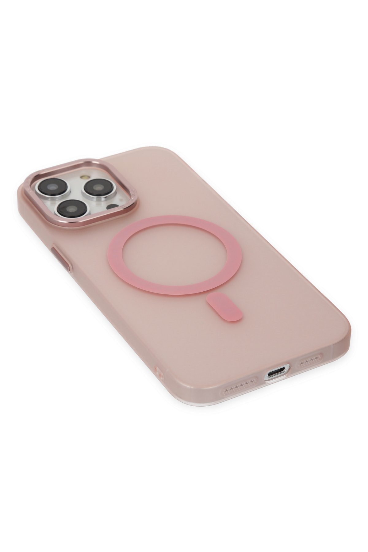 Newface iPhone 14 Pro Kılıf Element Silikon - Pembe