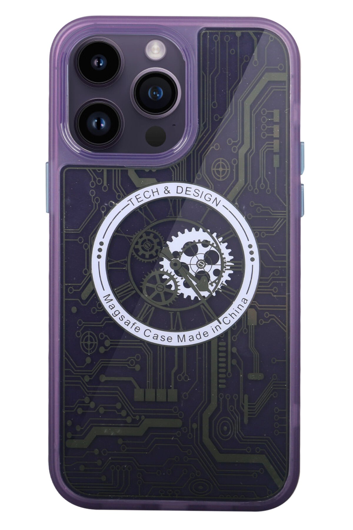 Newface iPhone 14 Pro Kılıf Matte Şeffaf Magneticsafe - Şeffaf