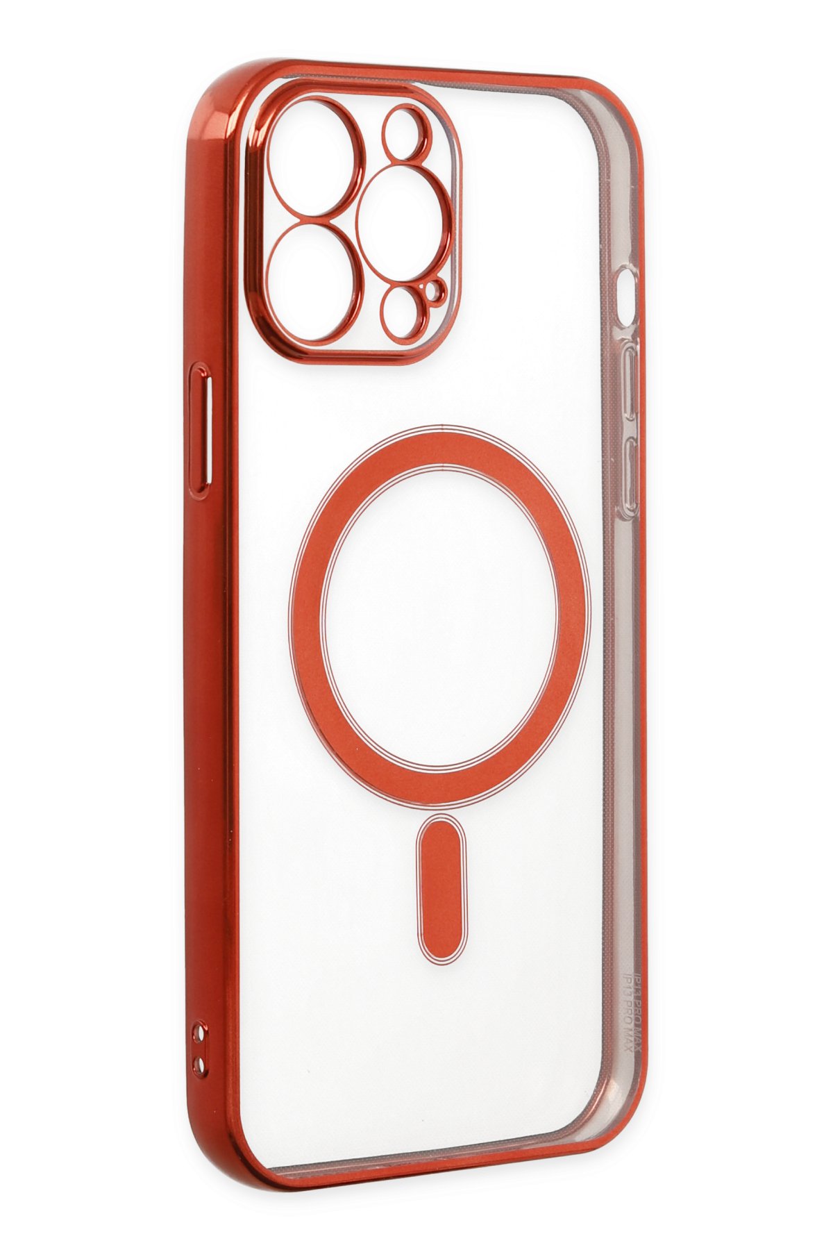 Newface iPhone 14 Pro Kılıf Ozzi Magsafe Deri Kapak - Siyah