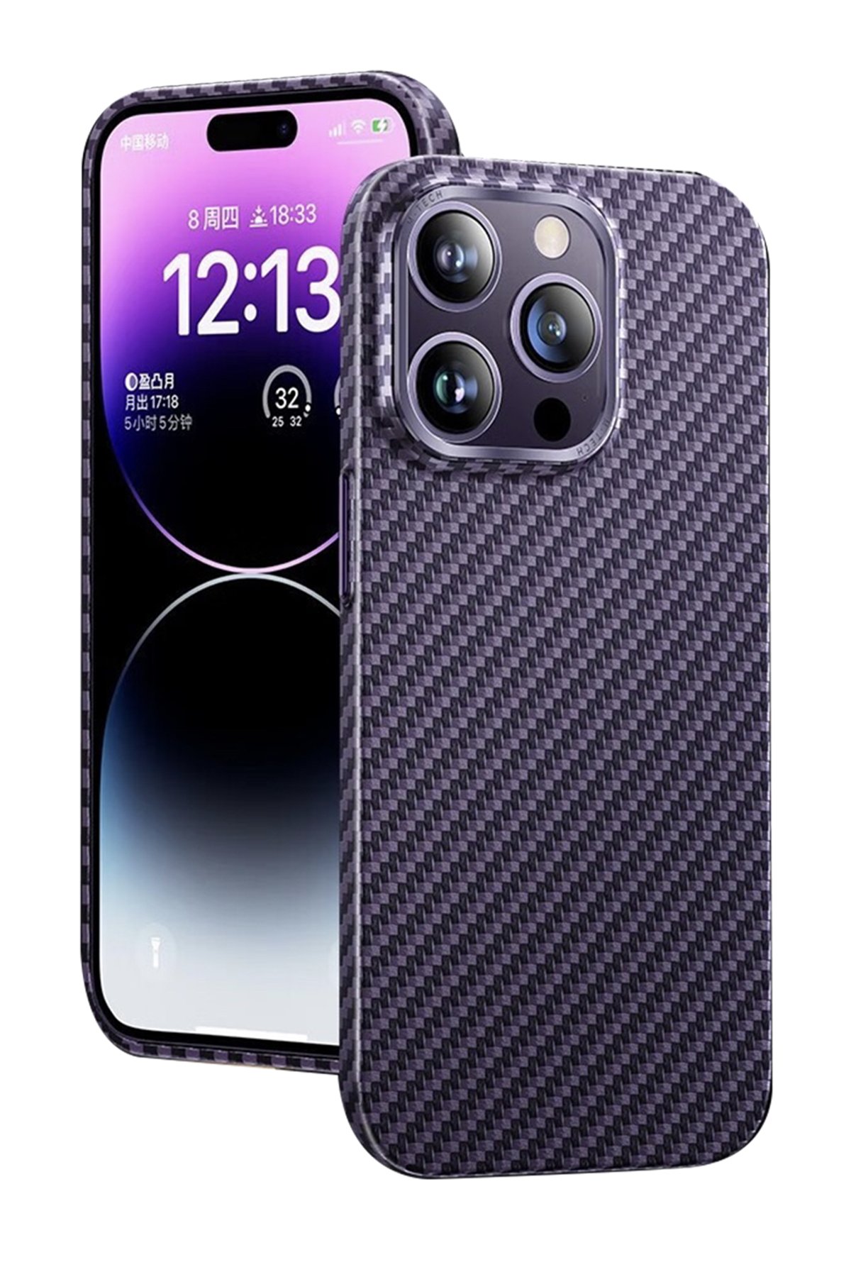 Newface iPhone 14 Pro Kılıf Aras Deri Kapak - Taba