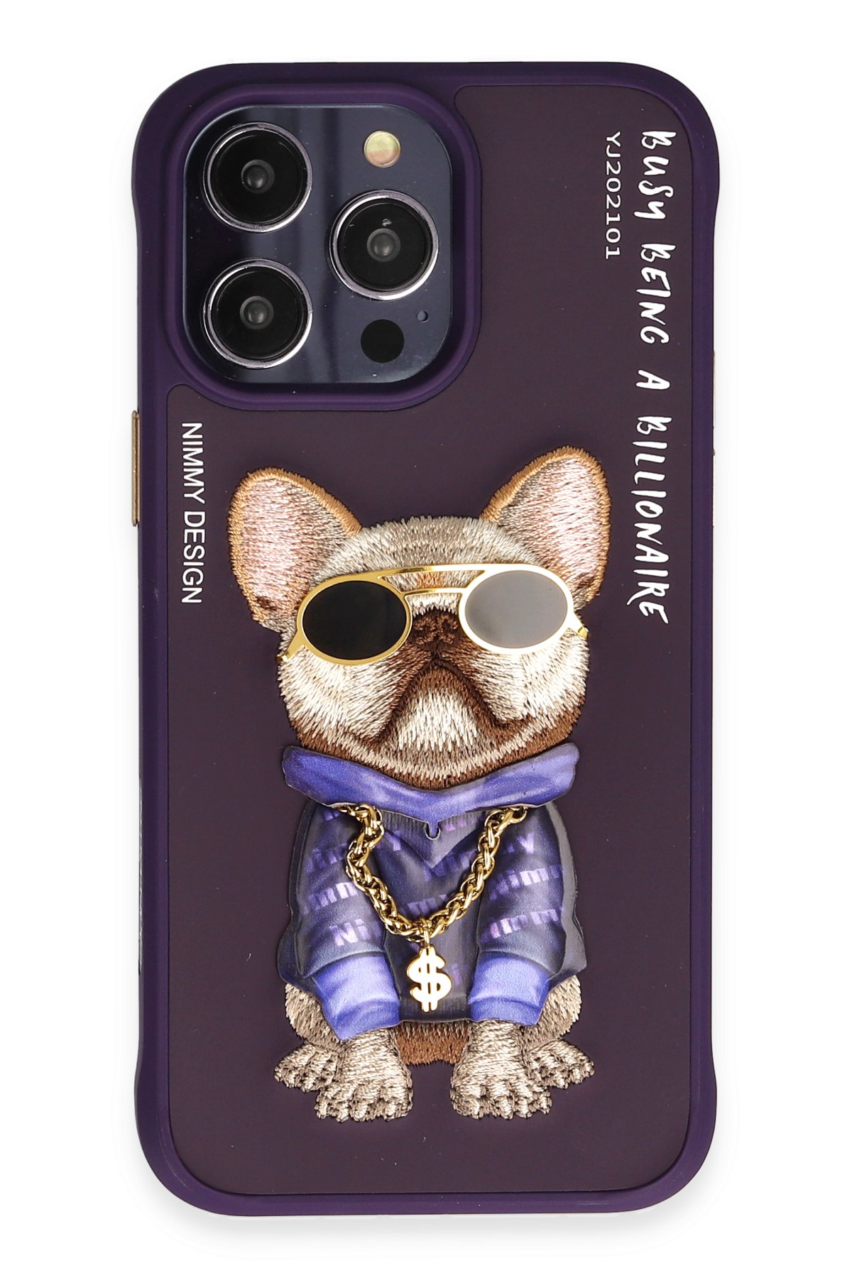 Newface iPhone 14 Pro Kılıf Zuma Kartvizitli Yüzüklü Silikon - Yeşil