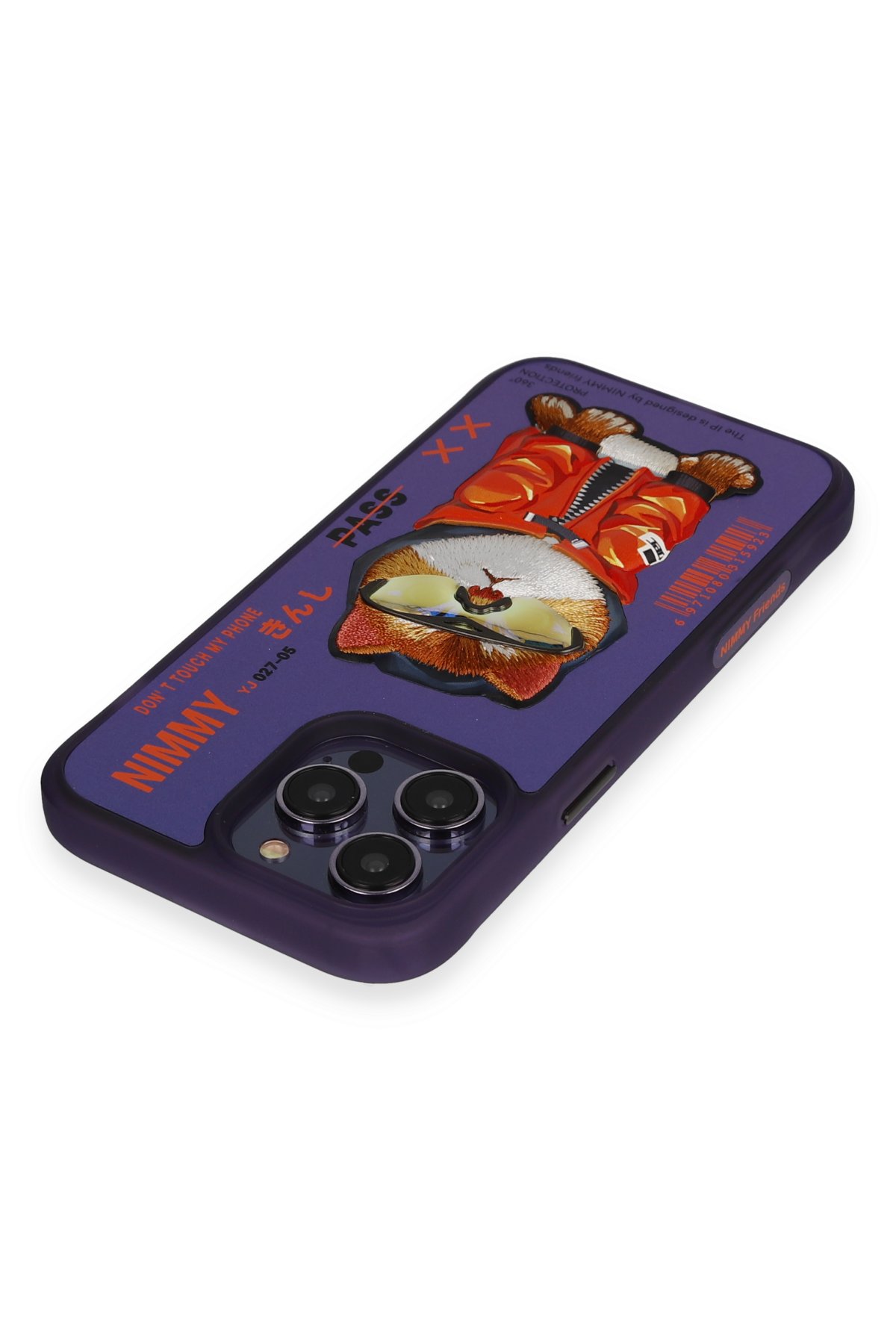 Newface iPhone 14 Pro Kılıf Poky Karakter Silikon Kapak - Desen 2