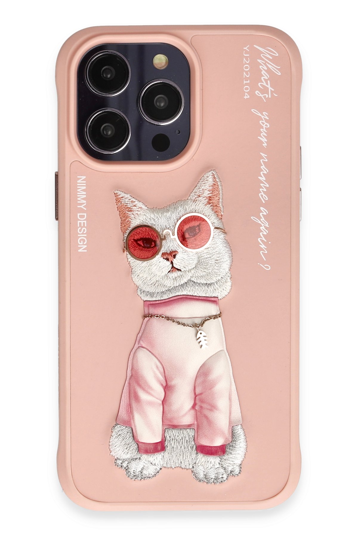 Newface iPhone 14 Pro Kılıf Nano içi Kadife Silikon - Mor