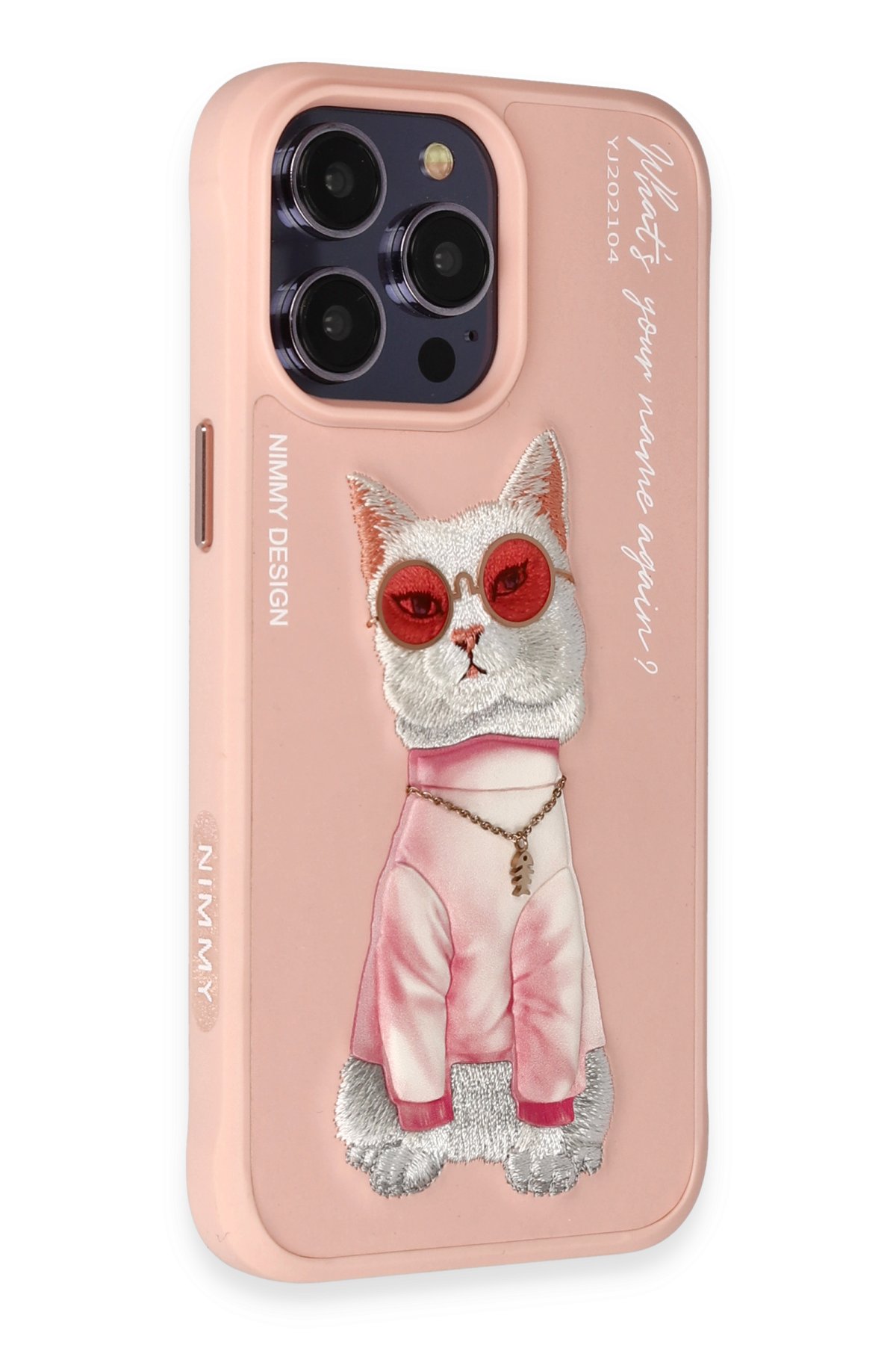 Newface iPhone 14 Pro Kılıf Nano içi Kadife Silikon - Mor