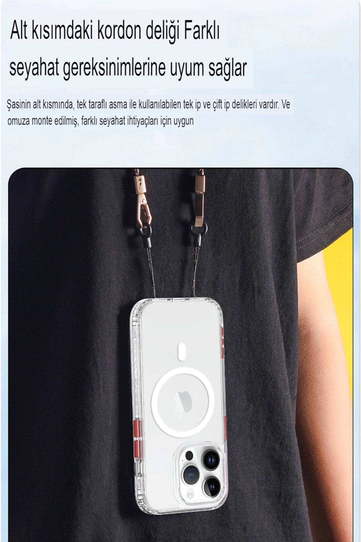 Joko iPhone 14 Pro Jota Magsafe Kapak - Rose