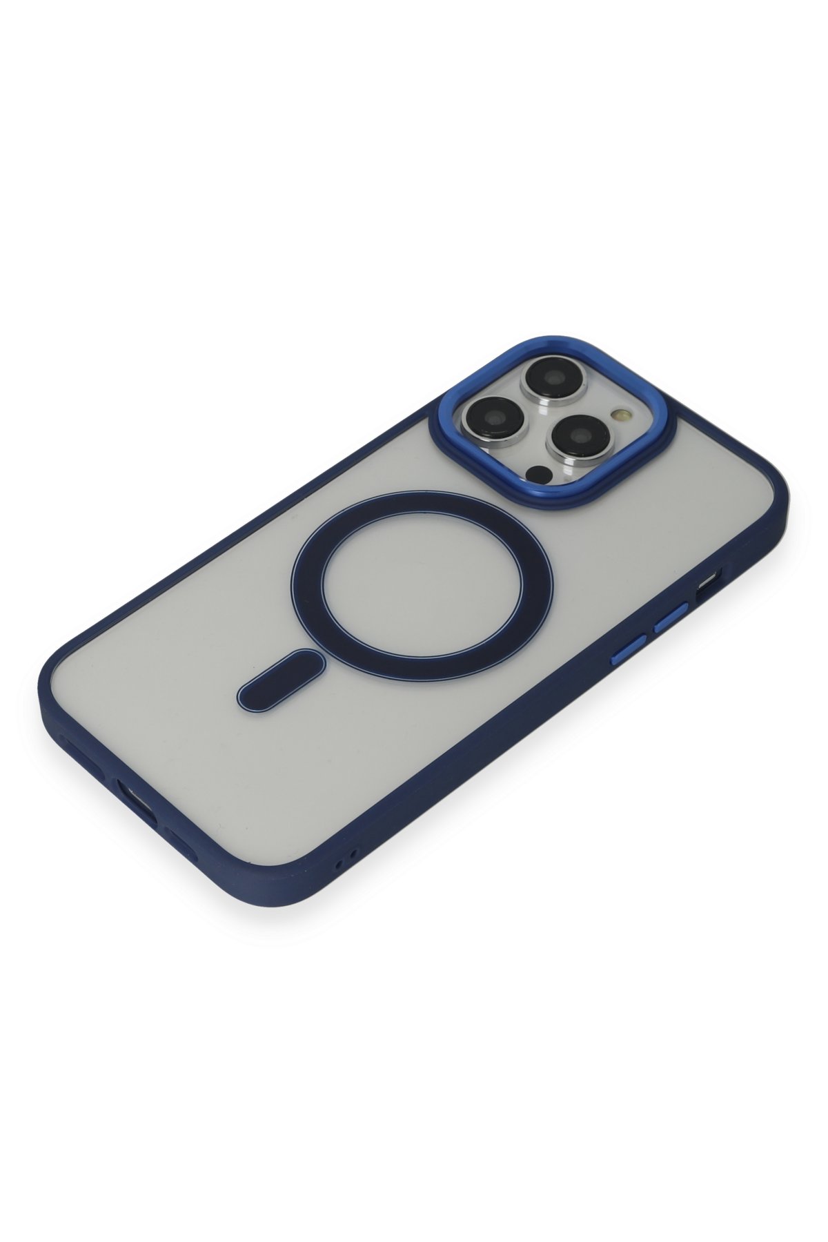 Newface iPhone 14 Pro Kılıf Merkür Magneticsafe Standlı Kapak - Siyah