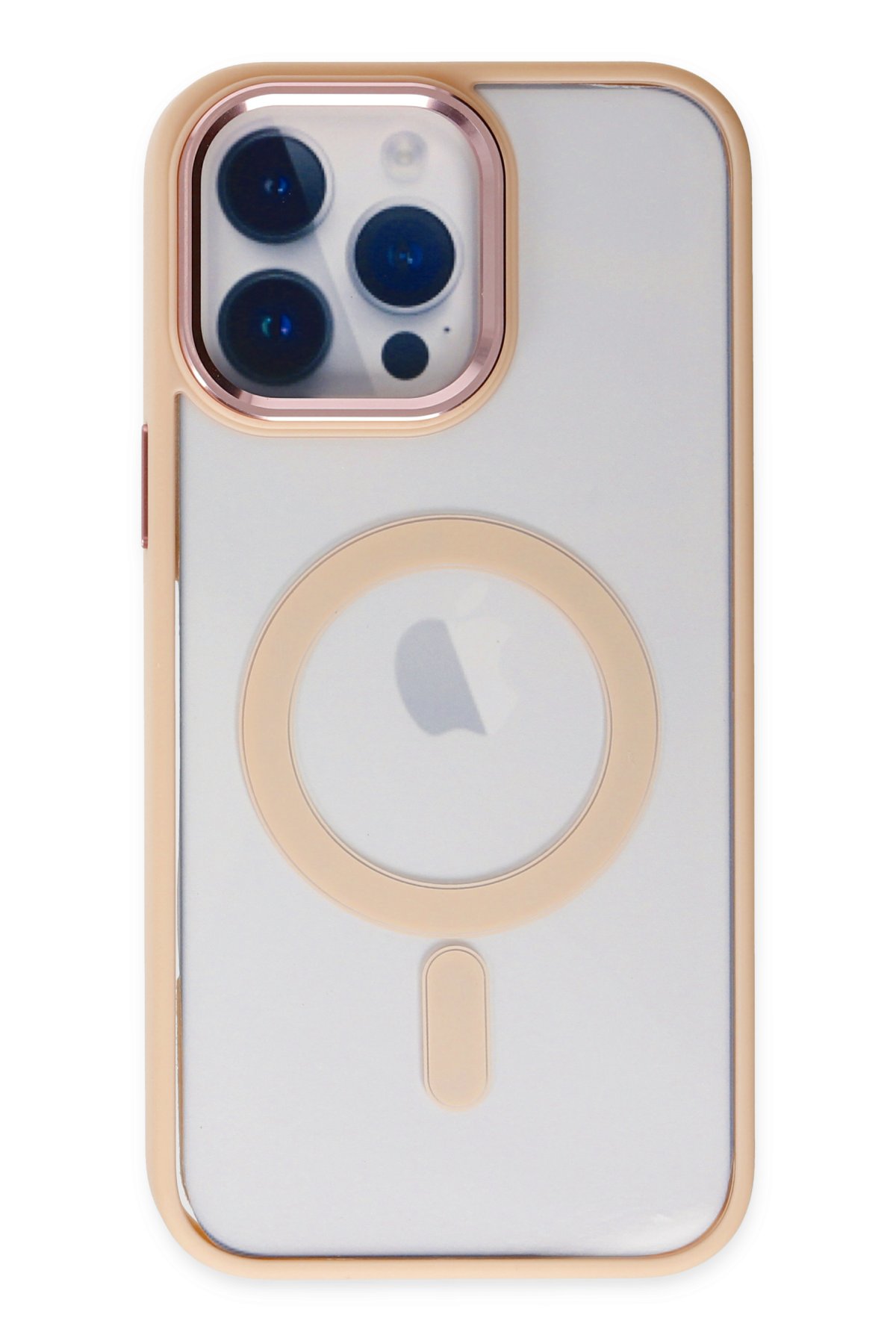 Newface iPhone 14 Pro Kılıf Armada Lensli Kapak - Sarı