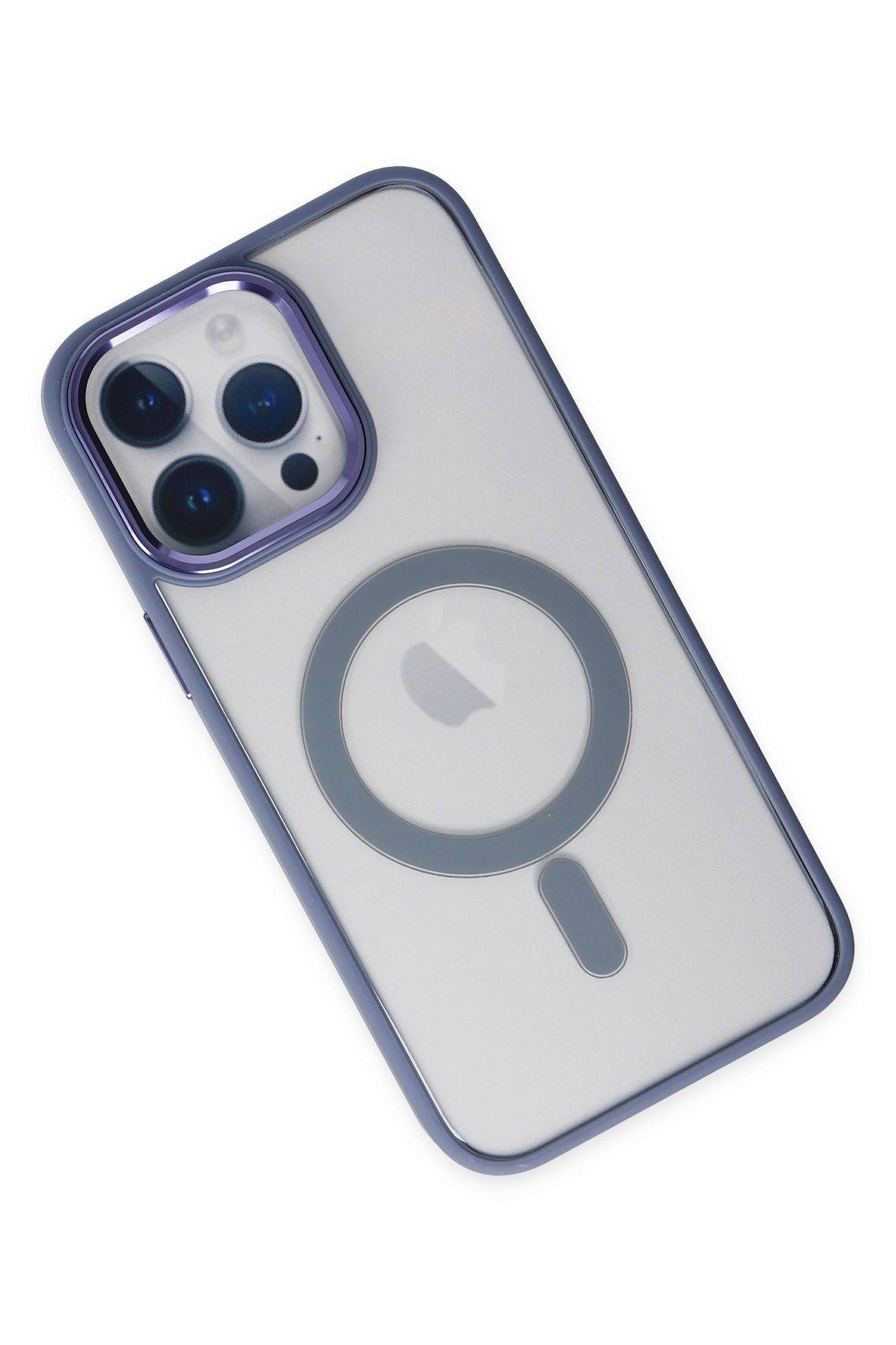 Newface iPhone 14 Pro Kılıf Kross Magneticsafe Kapak - Sierra Blue