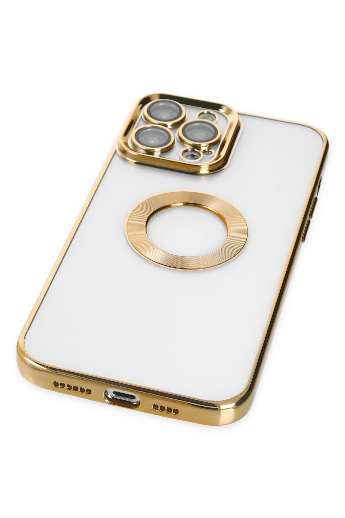 Newface iPhone 14 Pro Kılıf Grand Magneticsafe Kapak - Mor