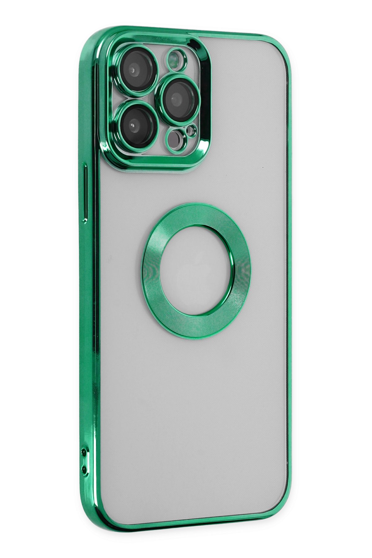 Newface iPhone 14 Pro Kılıf Kronos Magsafe Kapak - Koyu Yeşil