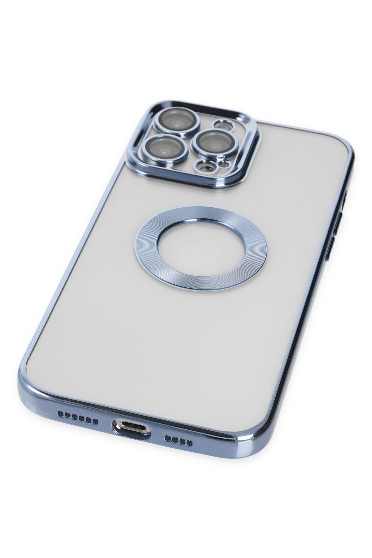 Newface iPhone 14 Pro Kılıf Coco Elit Kapak - Derin Mor