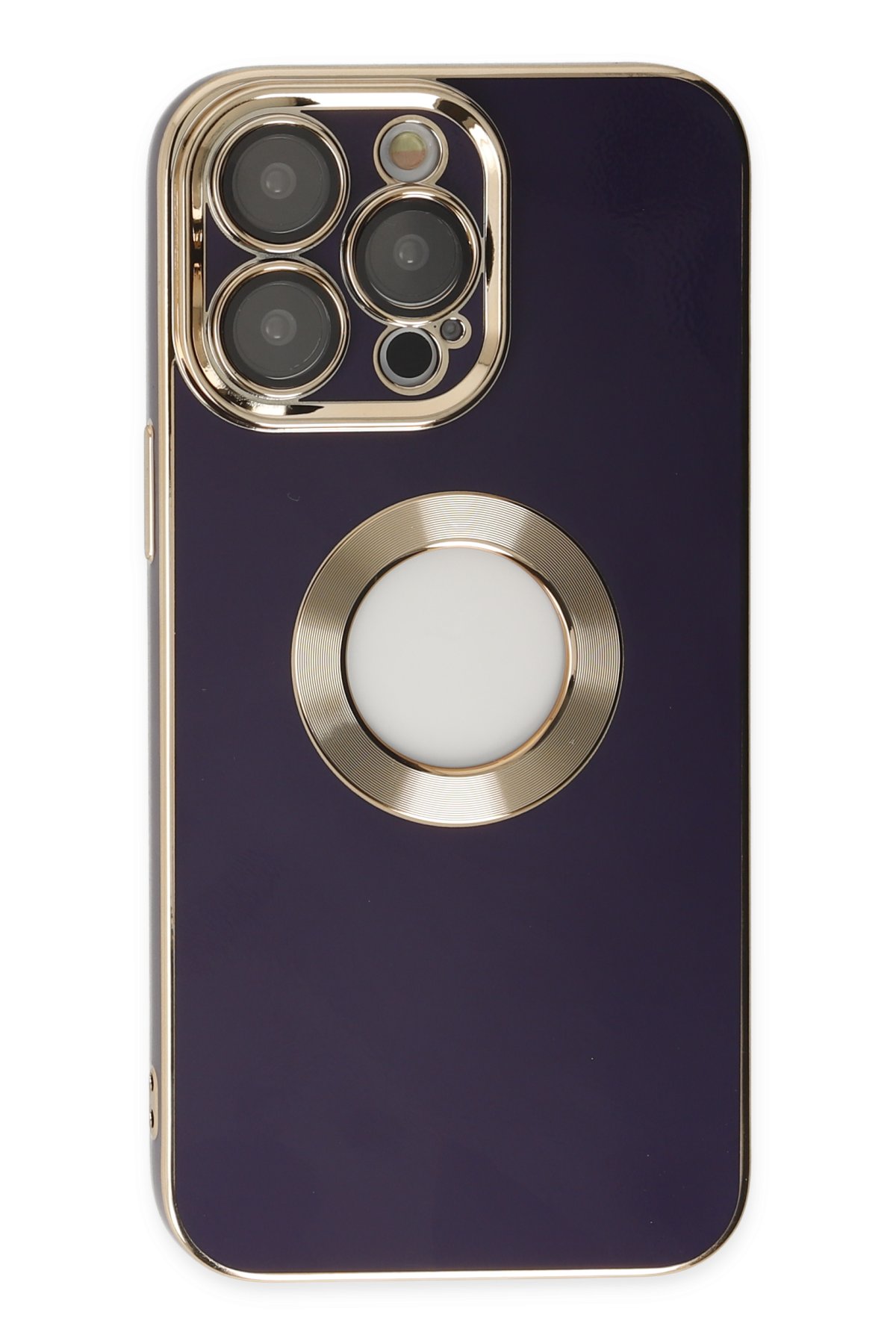Newface iPhone 14 Pro Metal Kamera Lens Koruma Cam - Koyu Yeşil