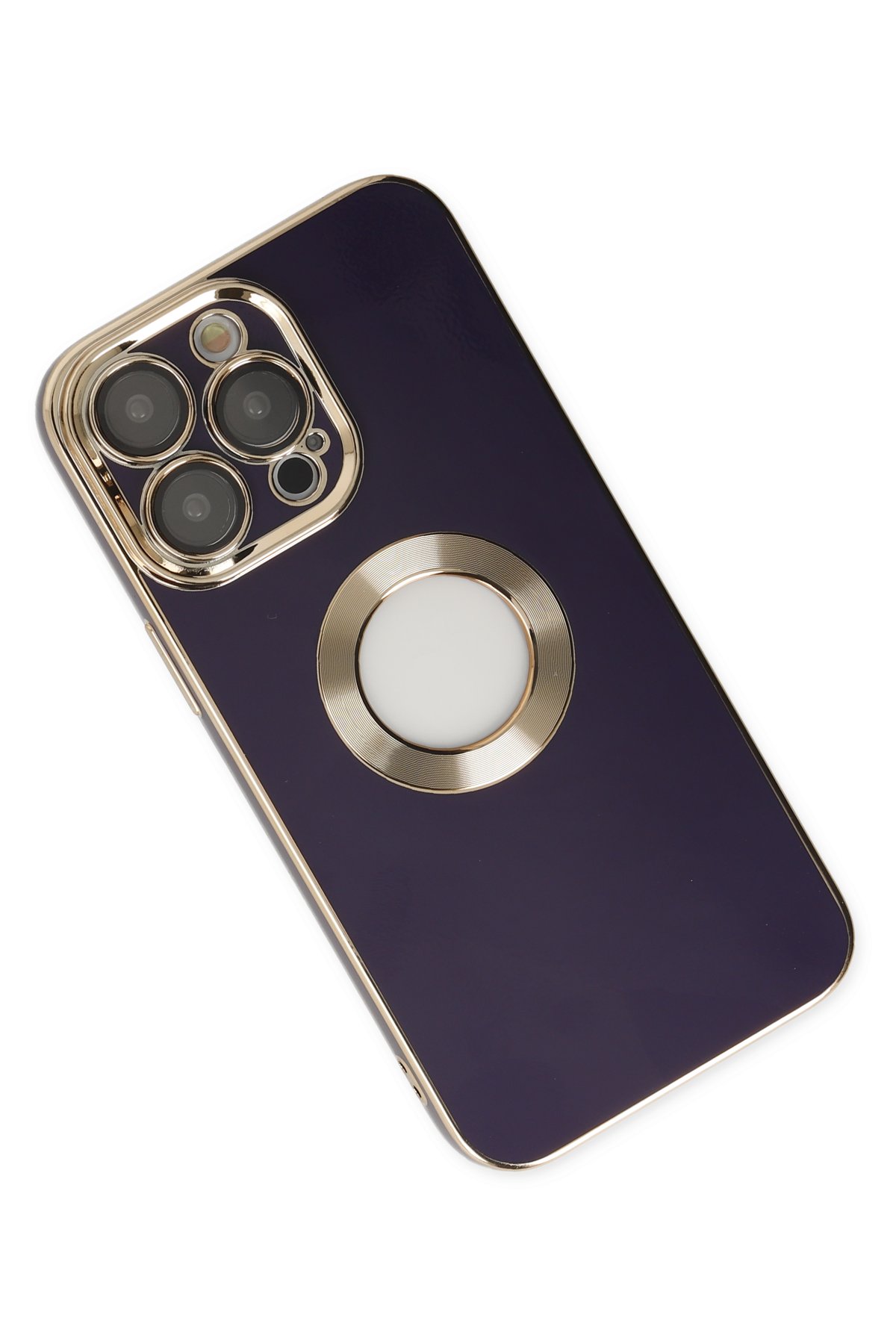 Newface iPhone 14 Pro Metal Kamera Lens Koruma Cam - Koyu Yeşil