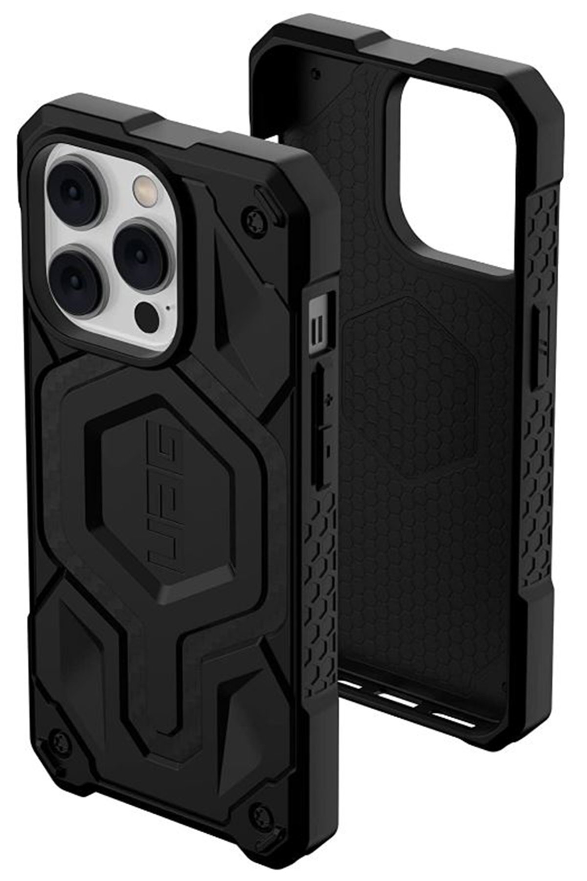 Newface iPhone 14 Pro Kılıf Volet Silikon - Siyah