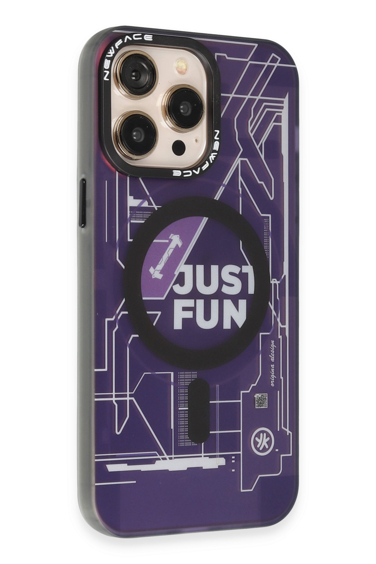 Newface iPhone 14 Pro Kılıf Dora Kapak - Siyah