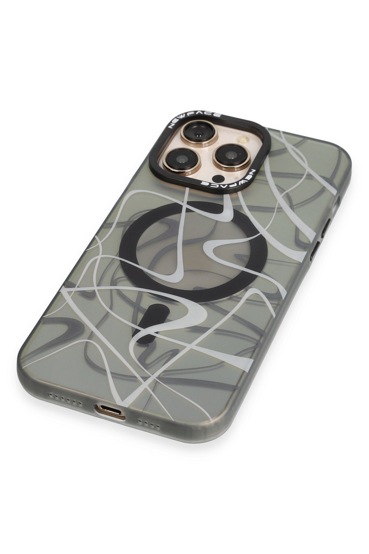 Newface iPhone 14 Pro Kılıf Dora Kapak - Lila