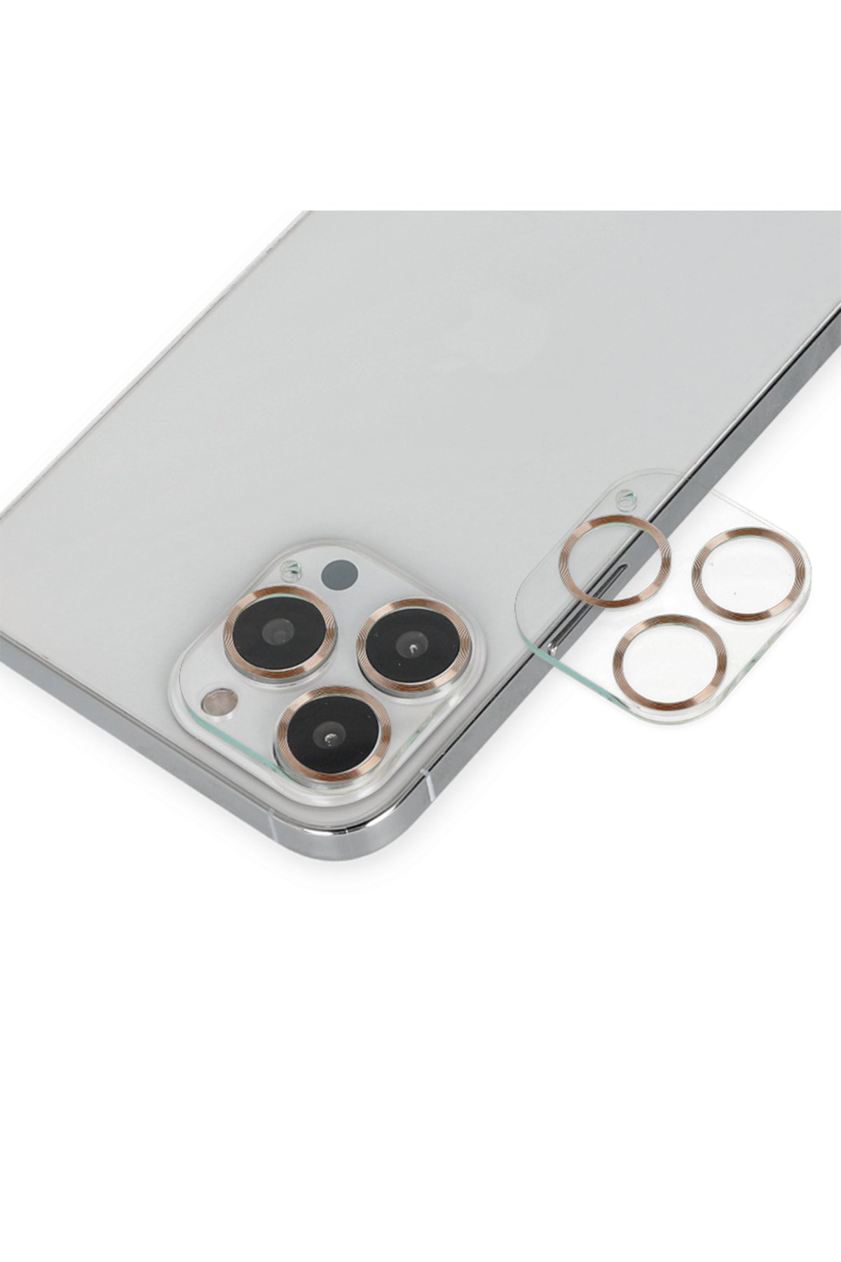 Newface iPhone 14 Pro Max Kılıf Montreal Yüzüklü Silikon Kapak - Kırmızı