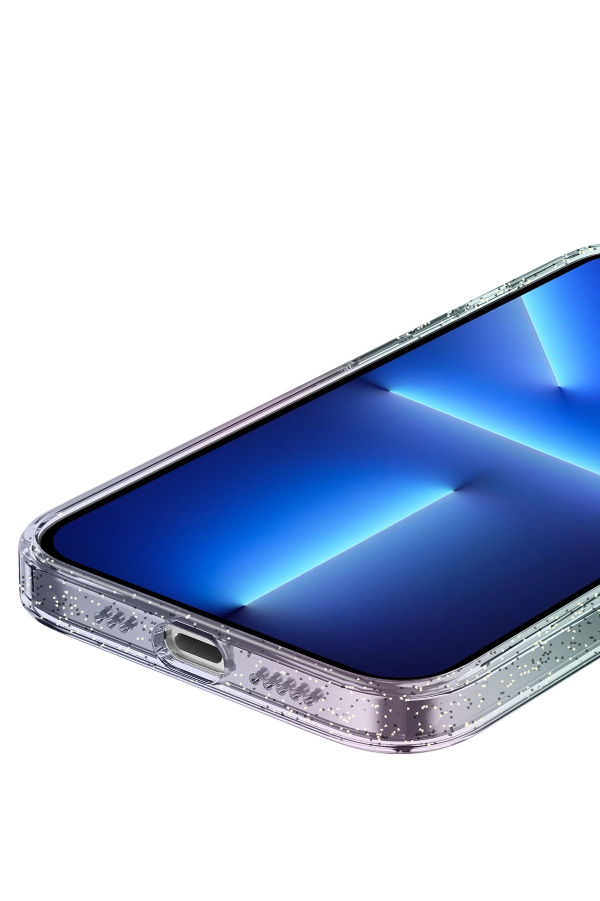 Newface iPhone 14 Pro Max Kılıf Anka PC Sert Metal Kapak - Siyah