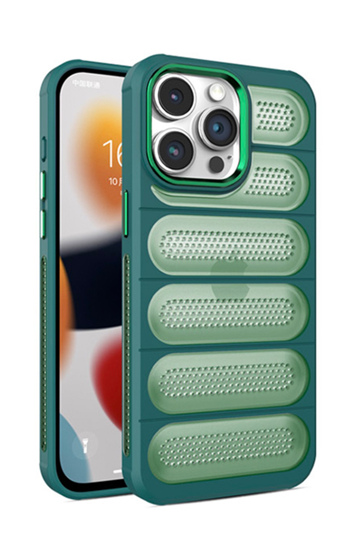 Newface iPhone 14 Pro Max Kılıf Glow Magsafe Kapak - Pembe