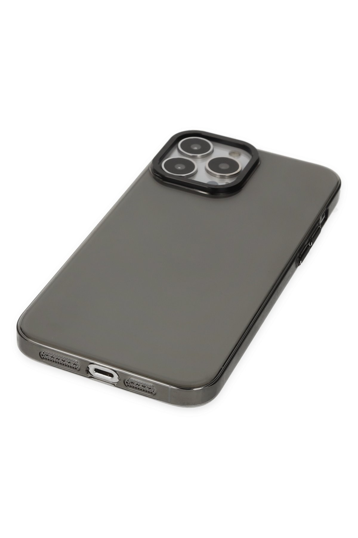 Newface iPhone 14 Pro Max Kılıf Lüx Şeffaf Silikon