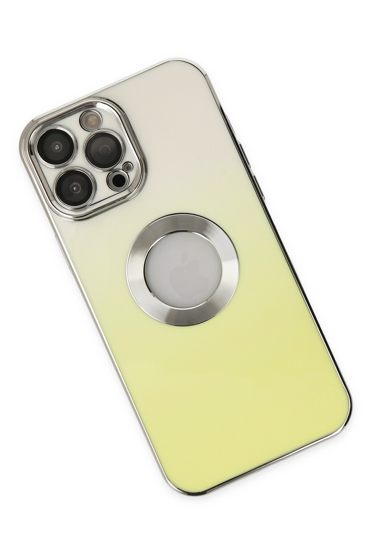 Newface iPhone 14 Pro Max Kılıf Mekanik Magsafe Kapak - Füme - 1