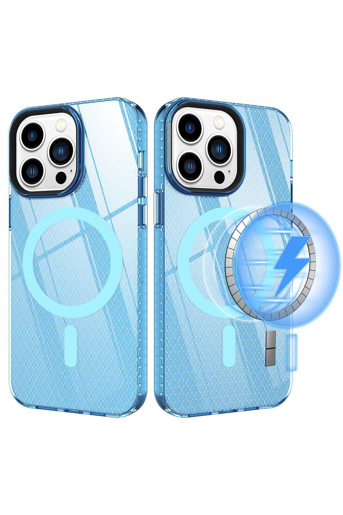 Newface iPhone 14 Pro Max Kılıf Dolpin Kapaklı - Koyu Yeşil