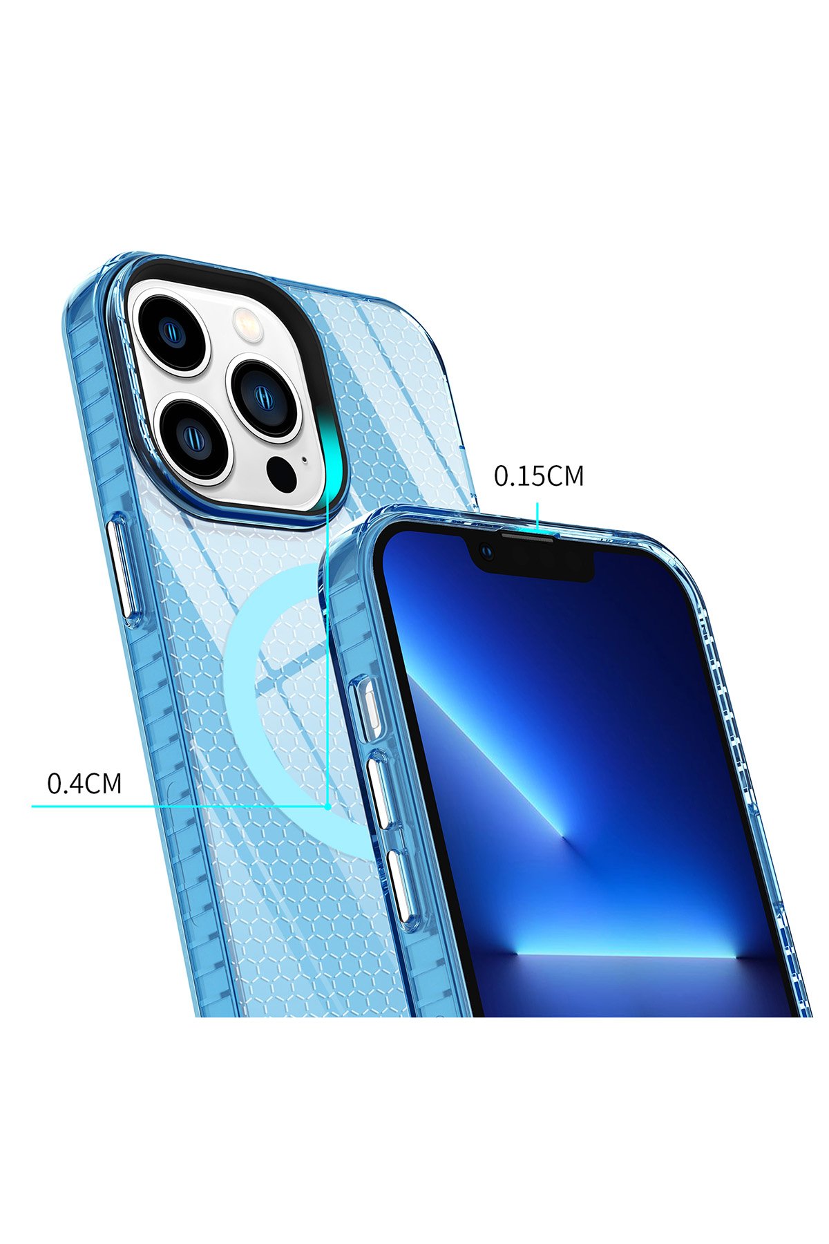 Newface iPhone 14 Pro Max Kılıf Dolpin Kapaklı - Koyu Yeşil