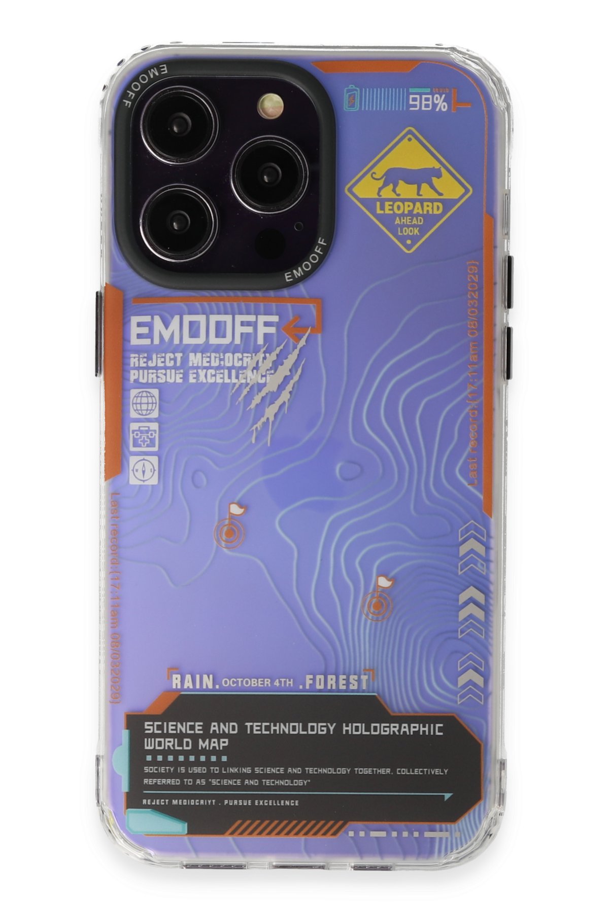 Keep Off iPhone 14 Pro Max Kılıf Clone Space Magsafe Kapak - Clone - 19