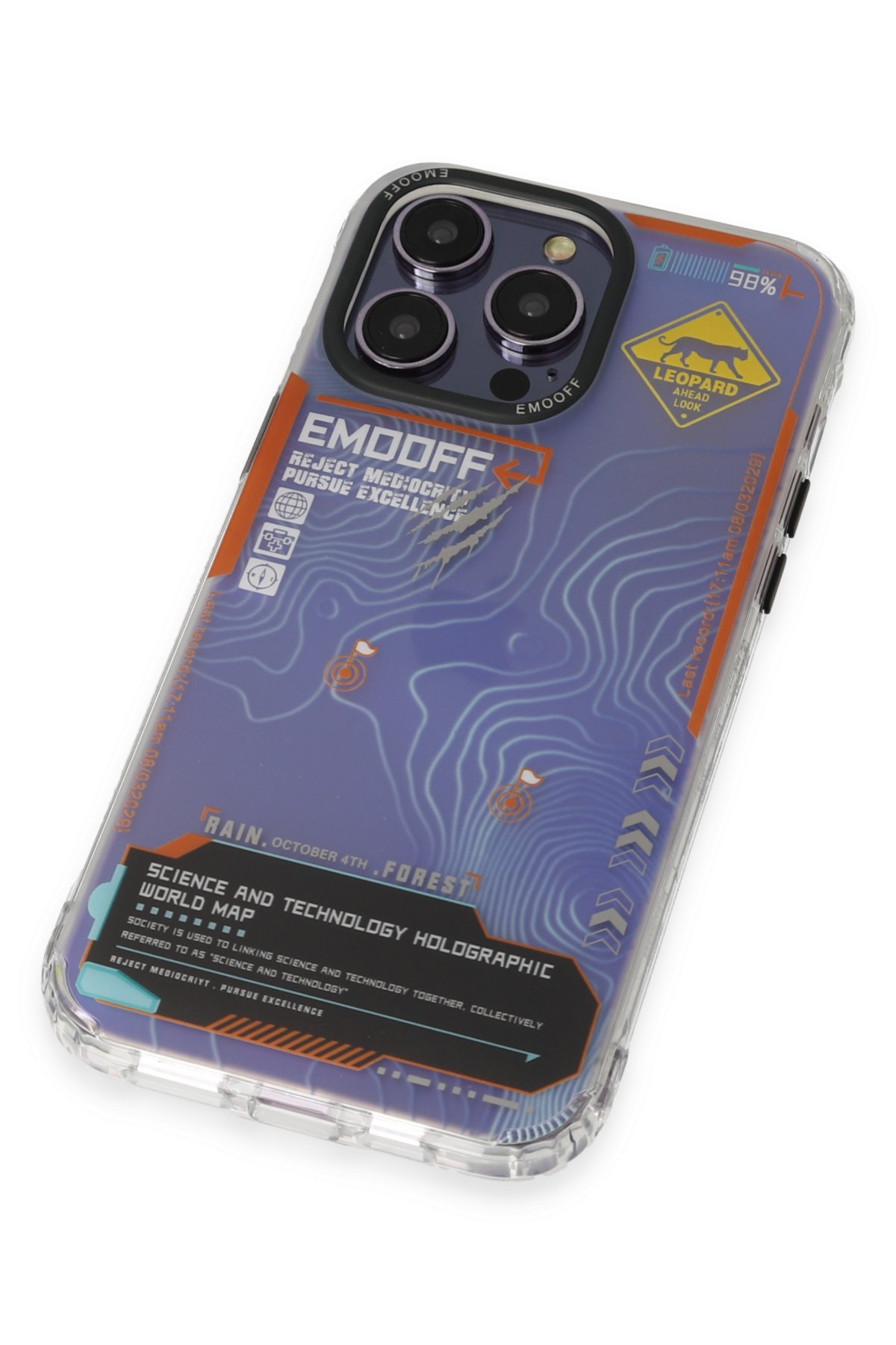 Keep Off iPhone 14 Pro Max Kılıf Clone Space Magsafe Kapak - Clone - 19