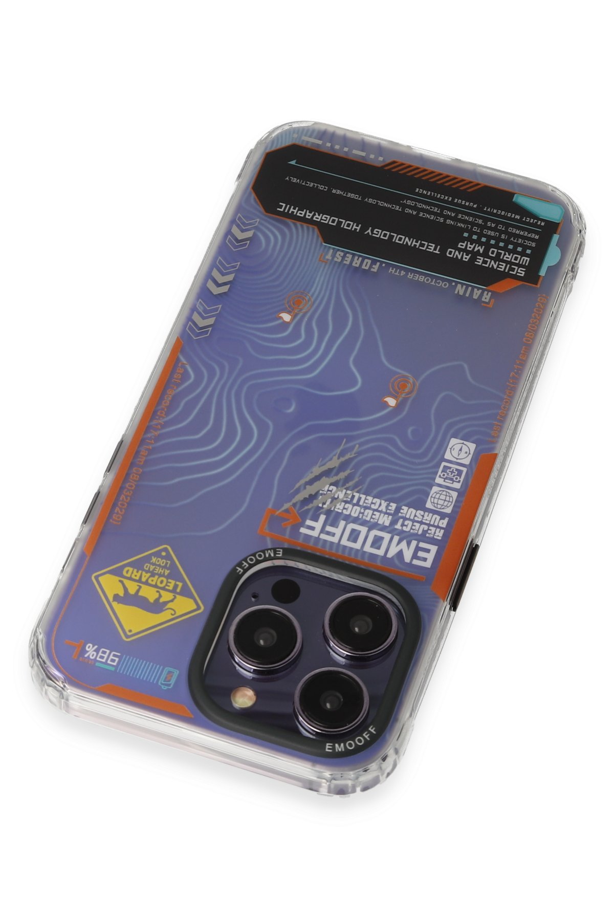 Keep Off iPhone 14 Pro Max Kılıf Clone Space Magsafe Kapak - Clone - 19